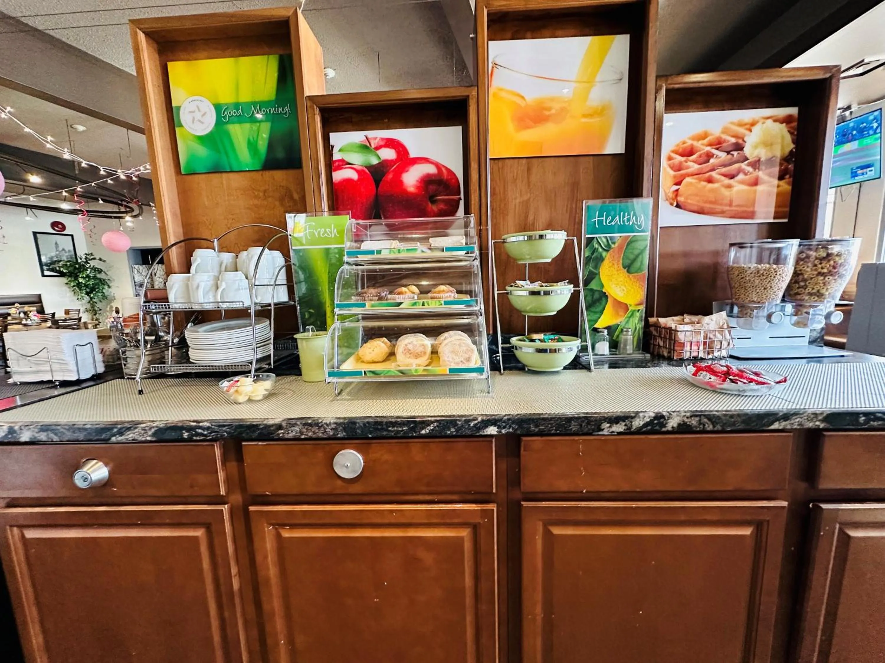 On site in Quality Inn