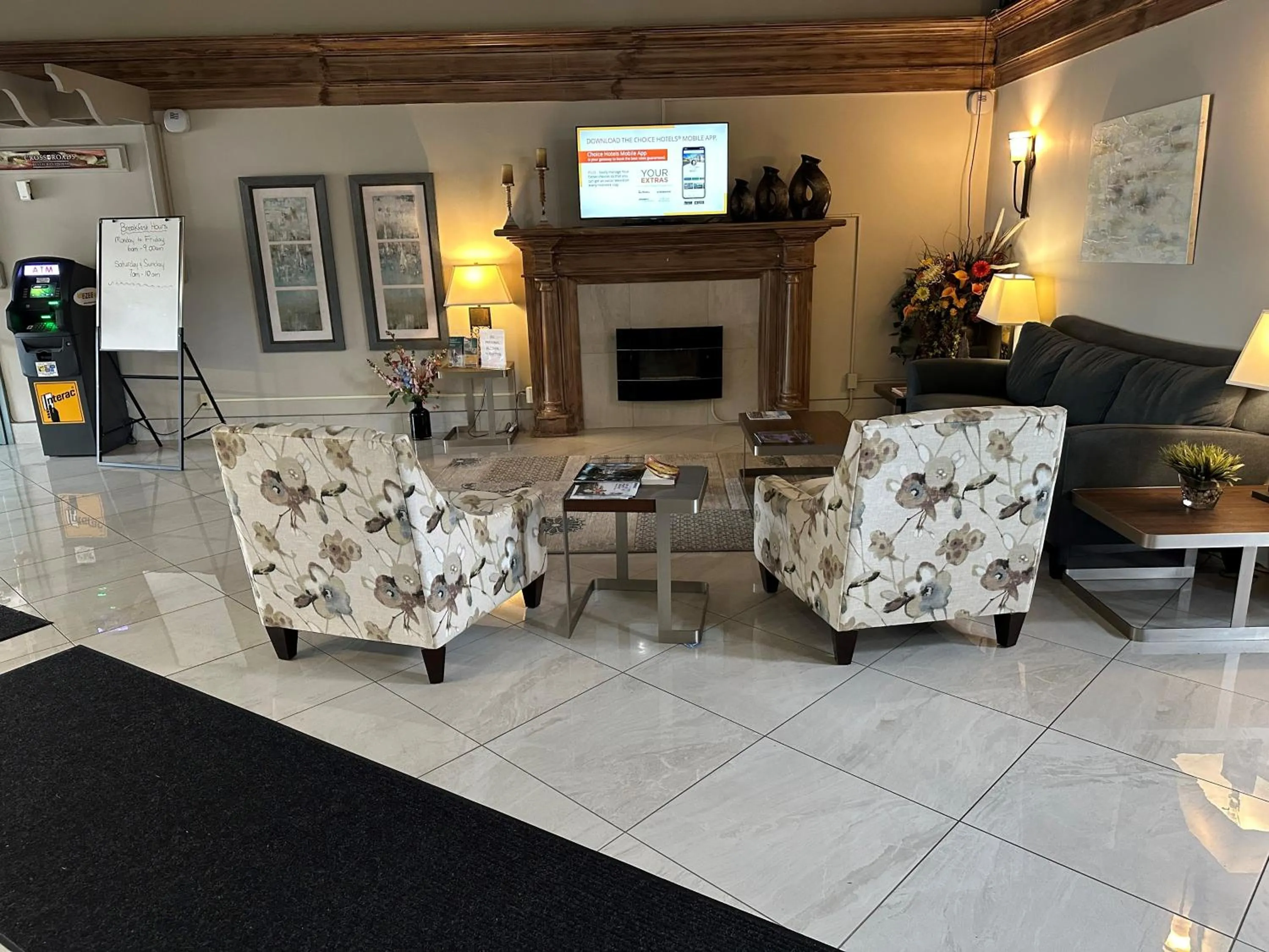 Lobby or reception in Quality Inn