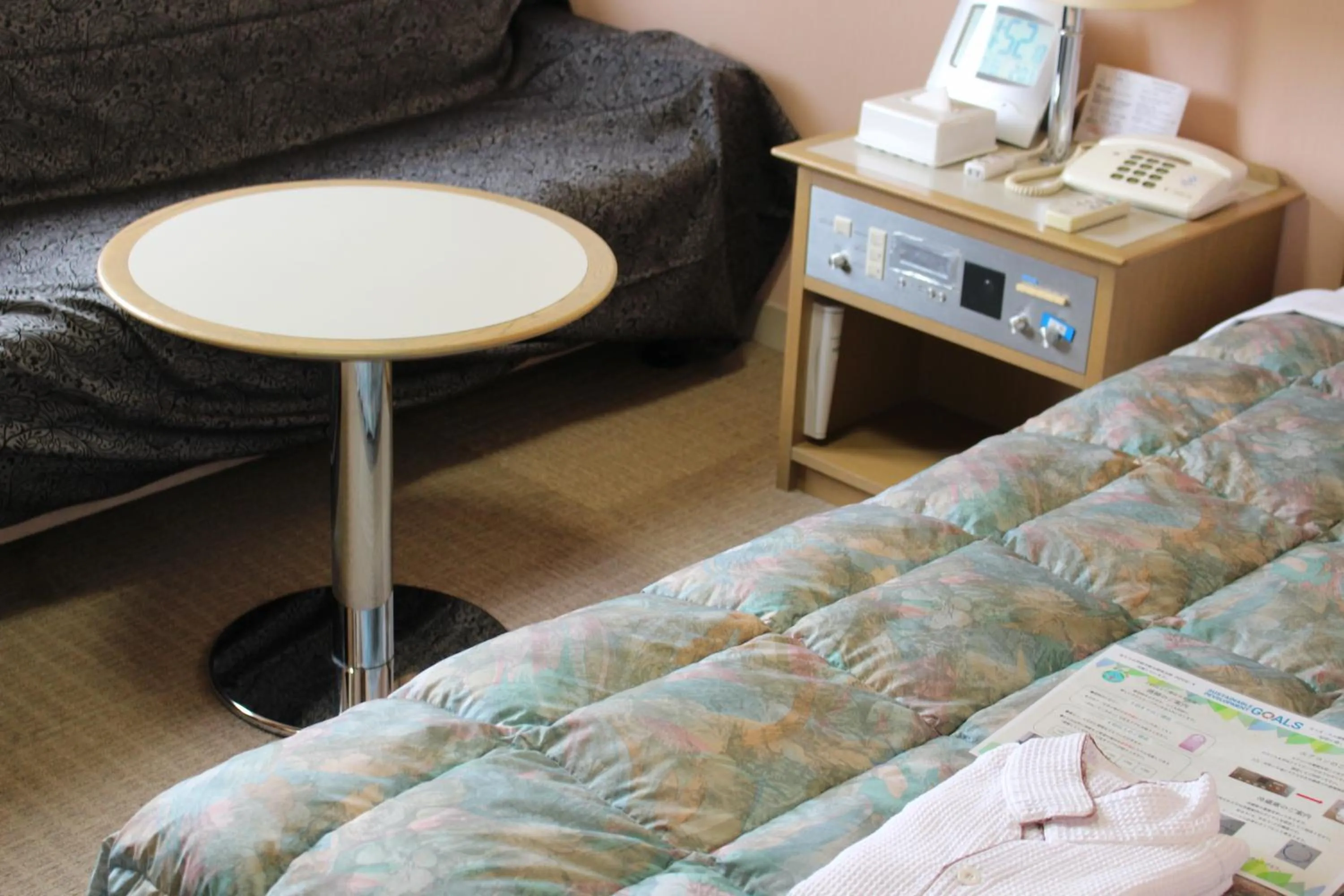 Bed in Hotel Rubura Ohzan