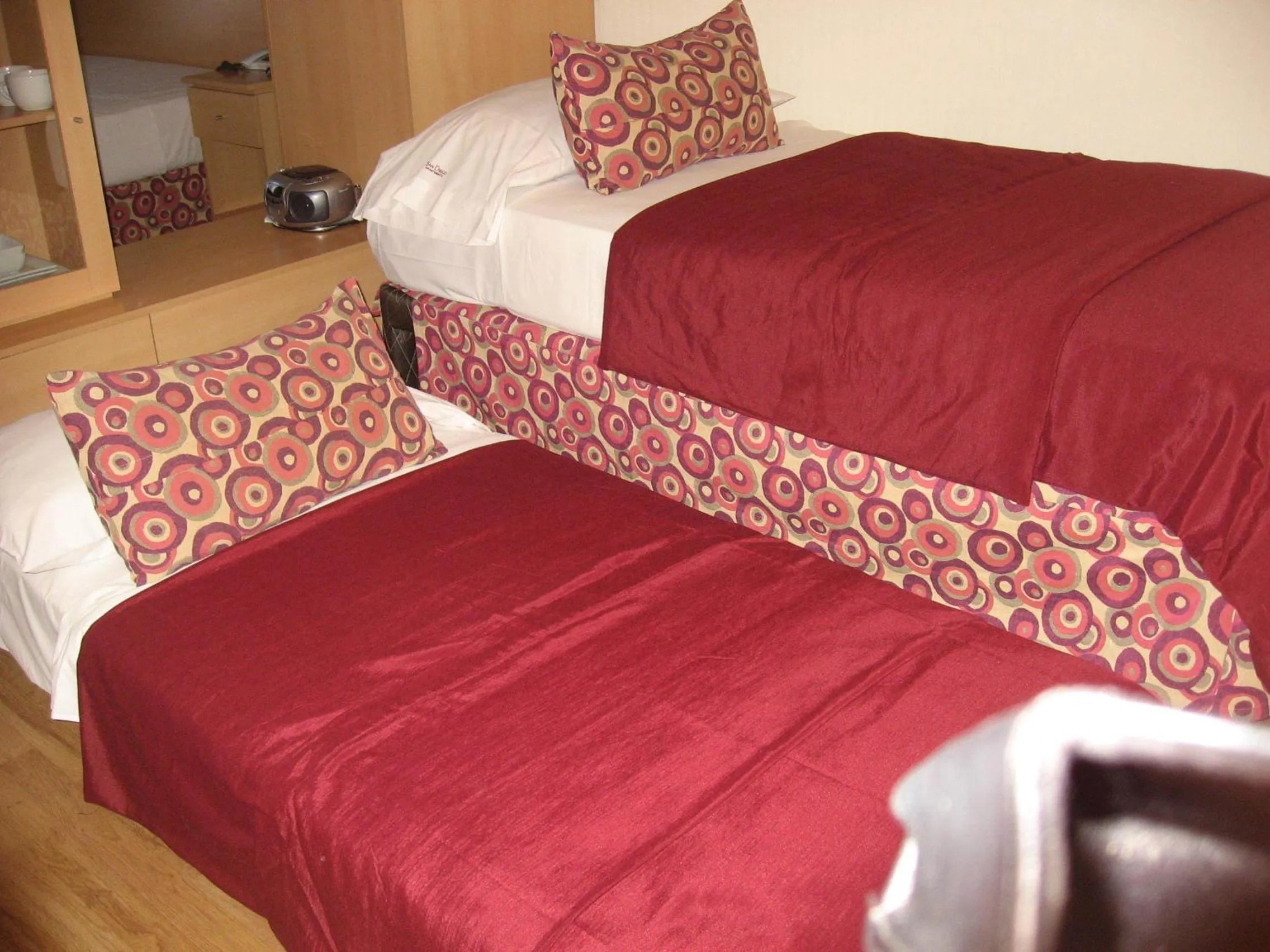 Bed in Apart San Diego Recoleta