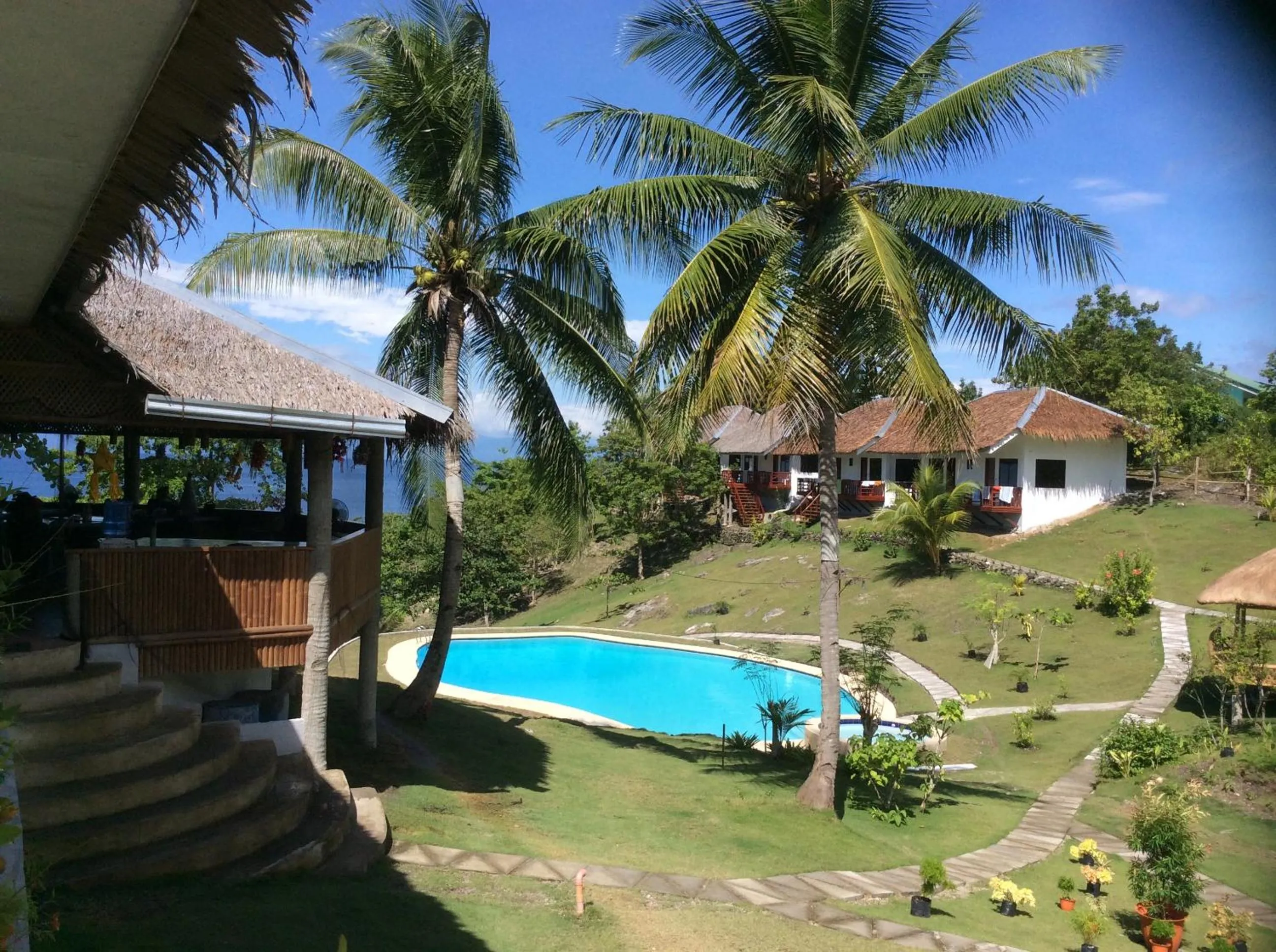 Pool view in Cuestas Beach Resort and Restaurant