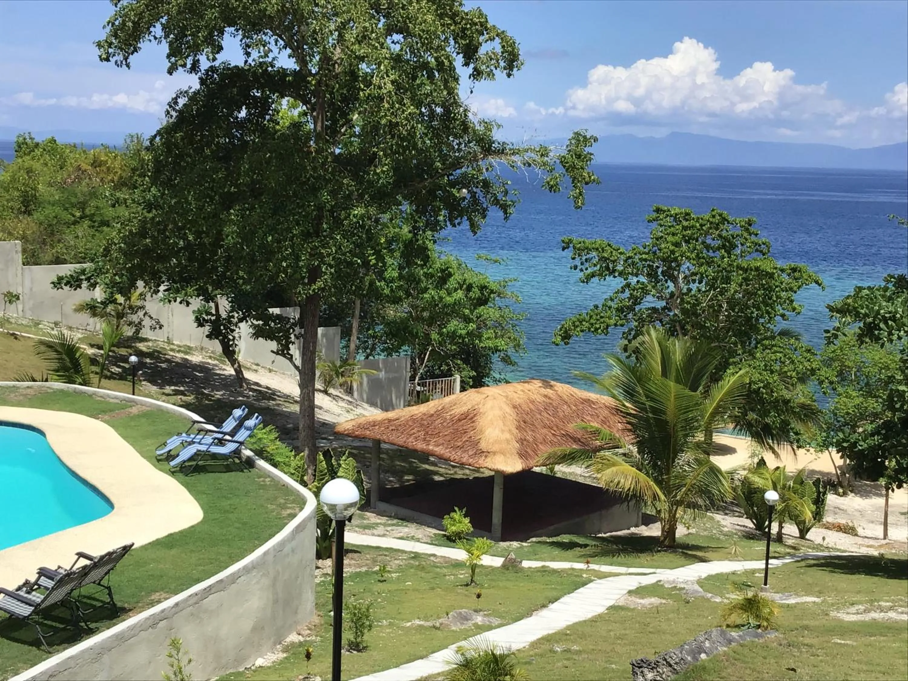 Sea view in Cuestas Beach Resort and Restaurant