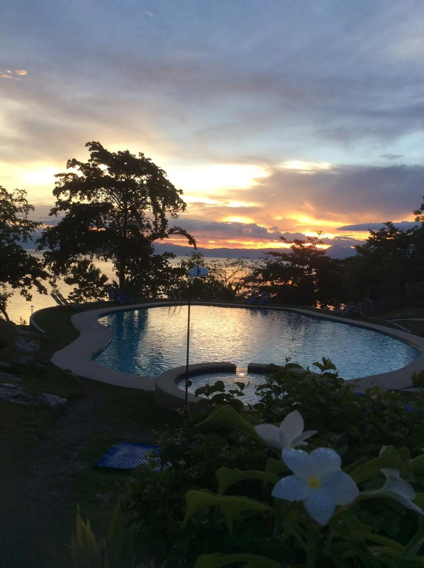 Pool view in Cuestas Beach Resort and Restaurant