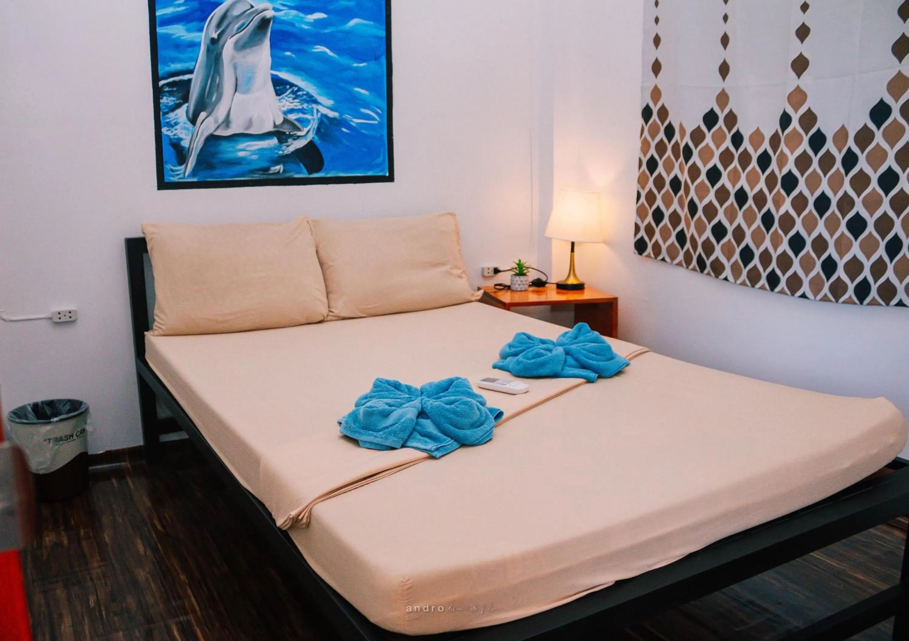 Bed in Ananas Guesthouse