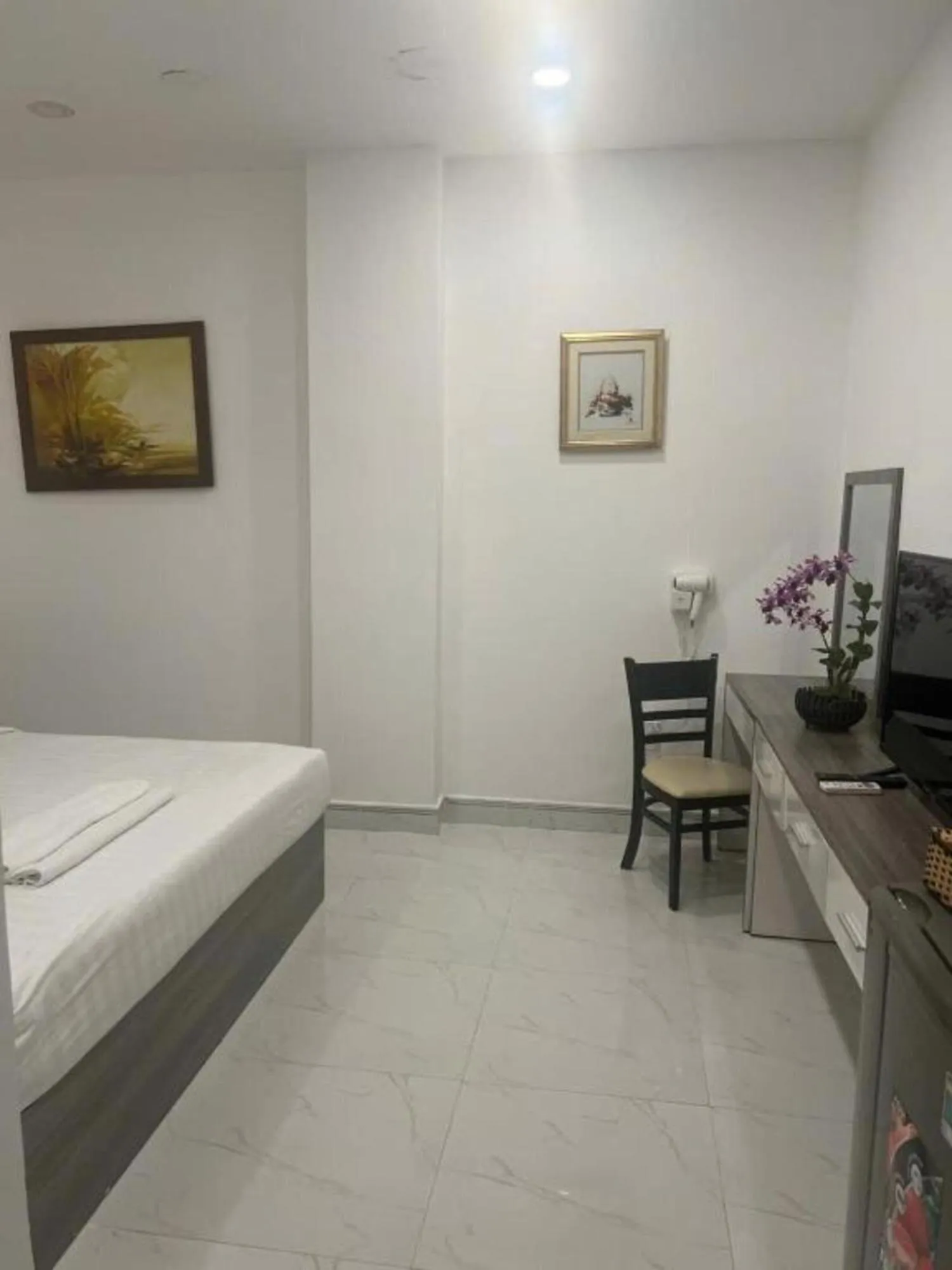 TV and multimedia, Bed in White Diamond Airport Hotel - TSN