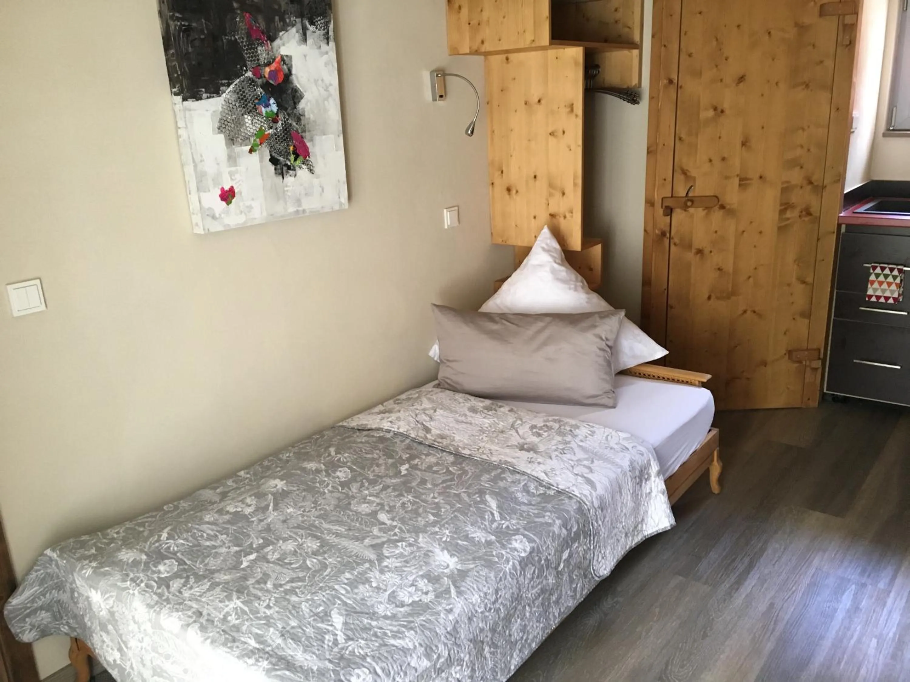 Bedroom, Bed in Schmuckkästle am Hafen