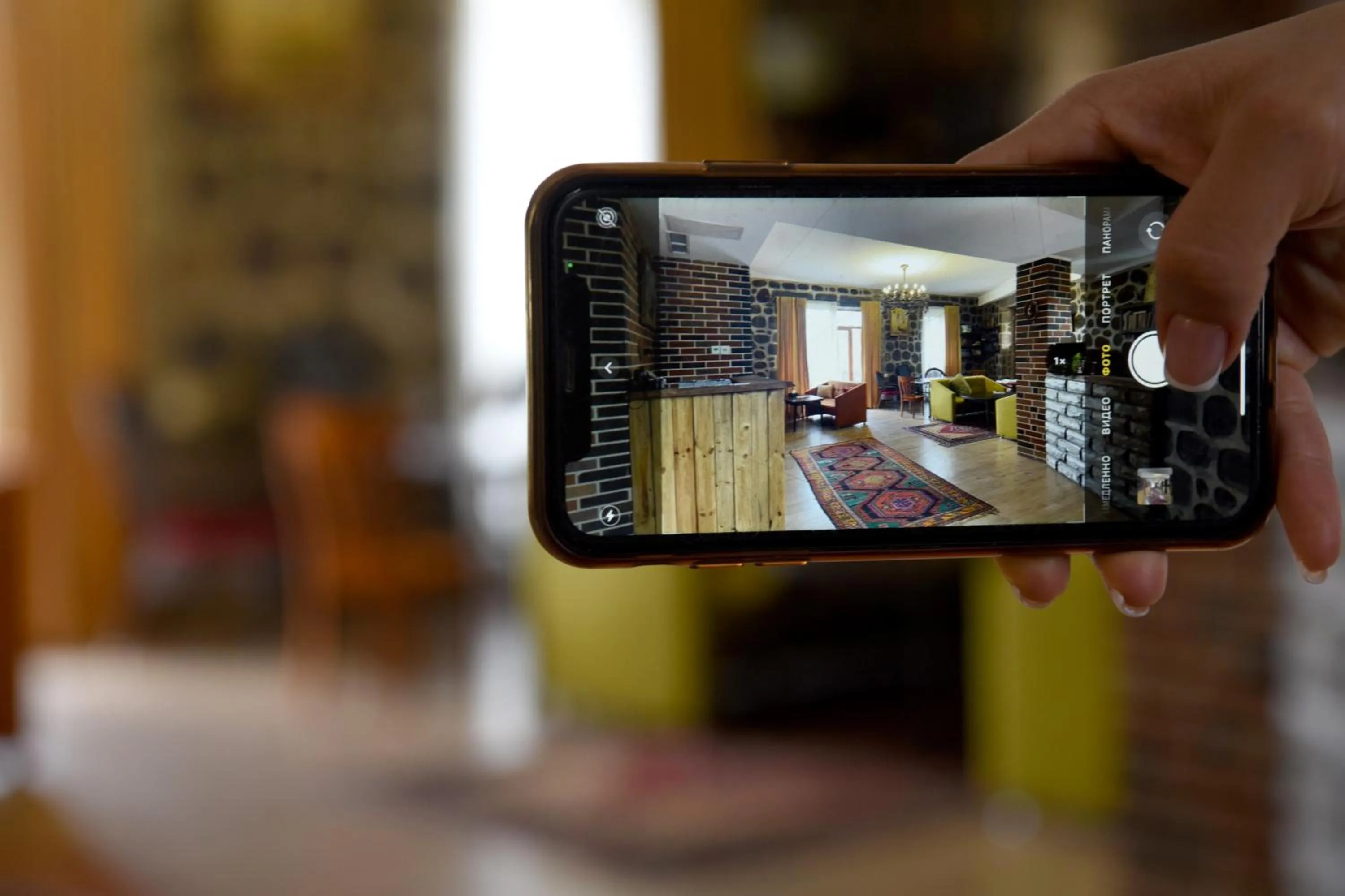 Seating area in Khoreayi Dzor