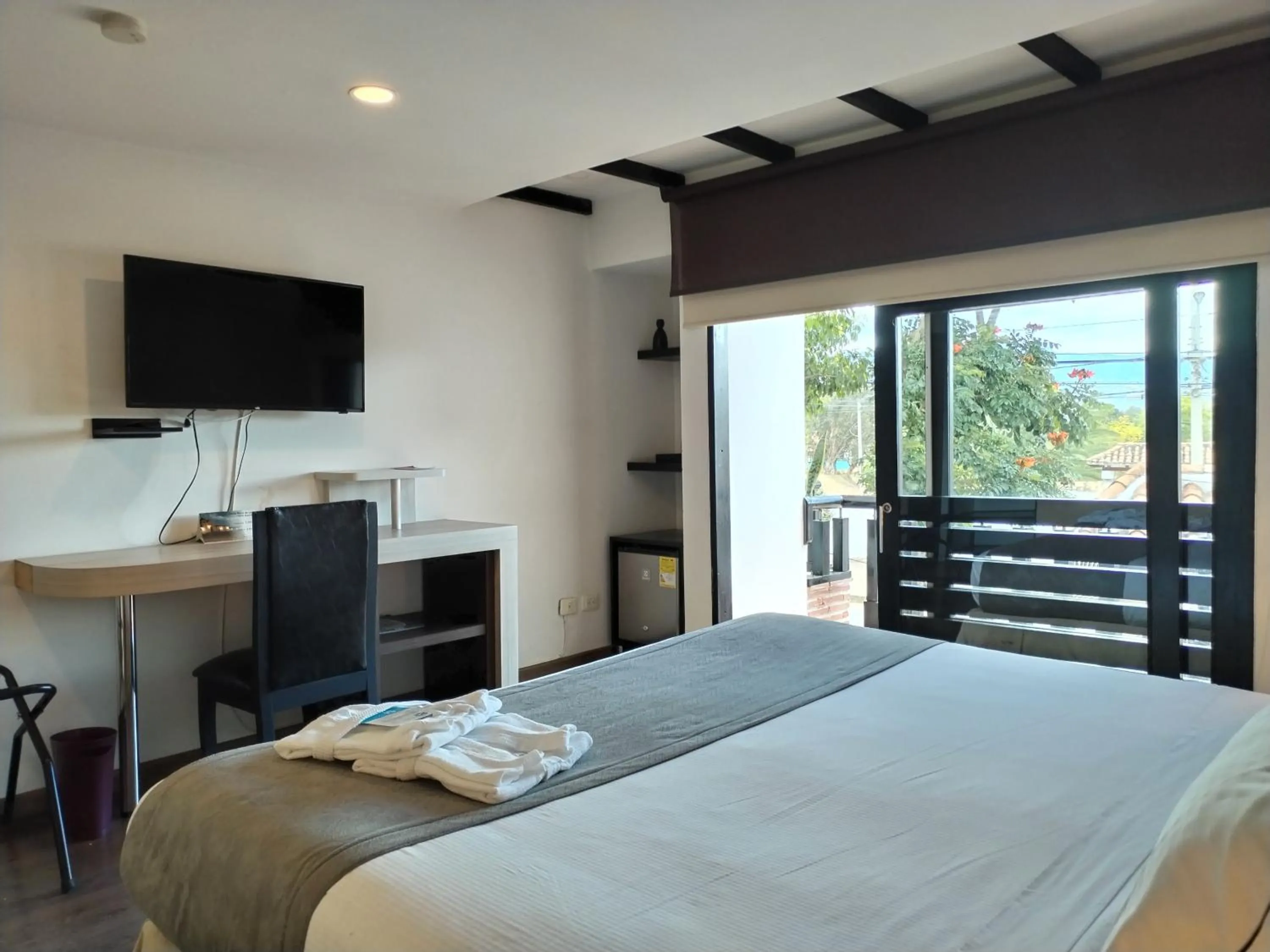 TV and multimedia, Bed in Santa Maria de Leyva hotel boutique
