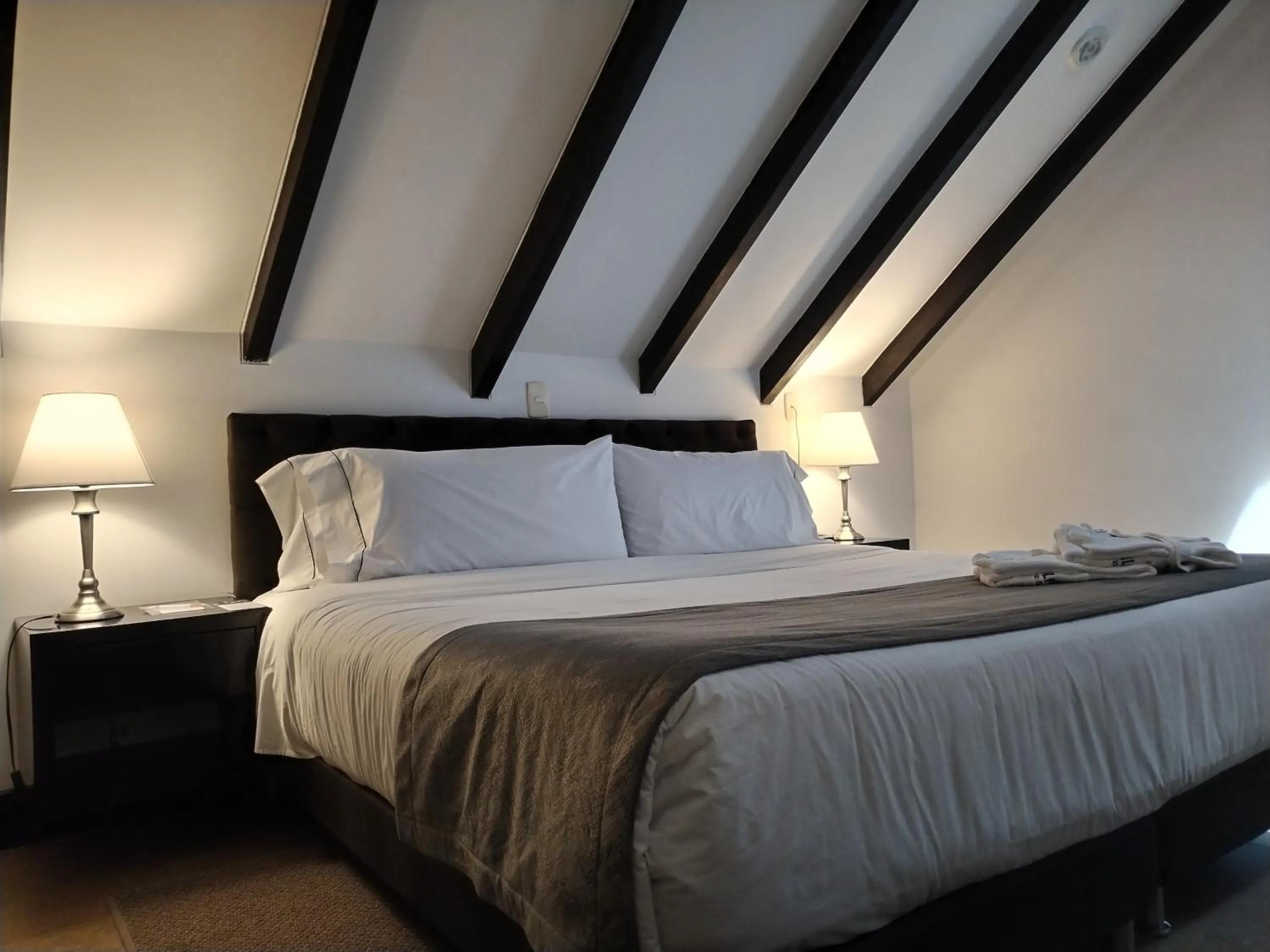 Photo of the whole room, Bed in Santa Maria de Leyva hotel boutique