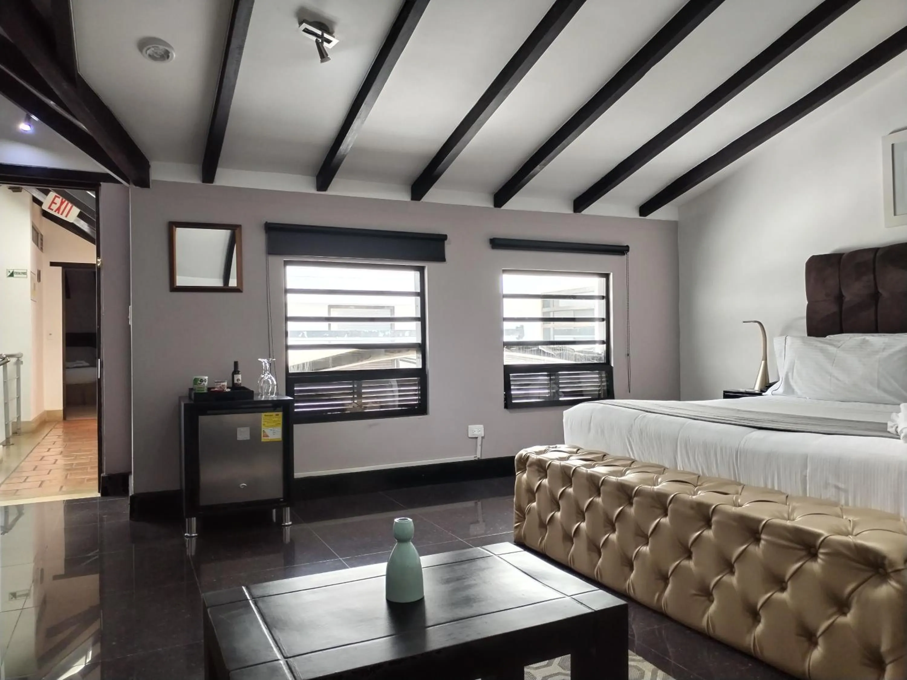 Photo of the whole room, Bed in Santa Maria de Leyva hotel boutique
