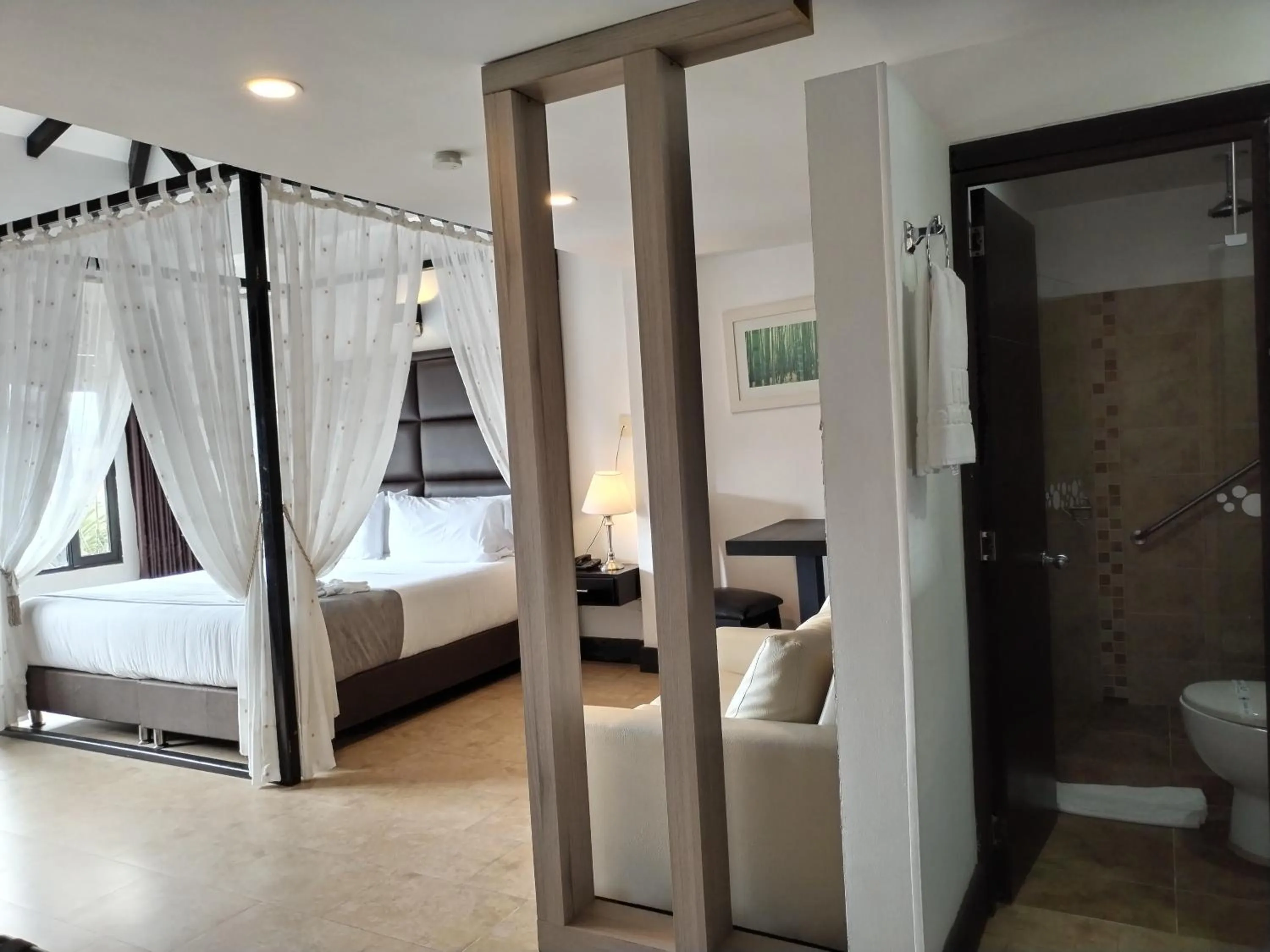 Bed in Santa Maria de Leyva hotel boutique