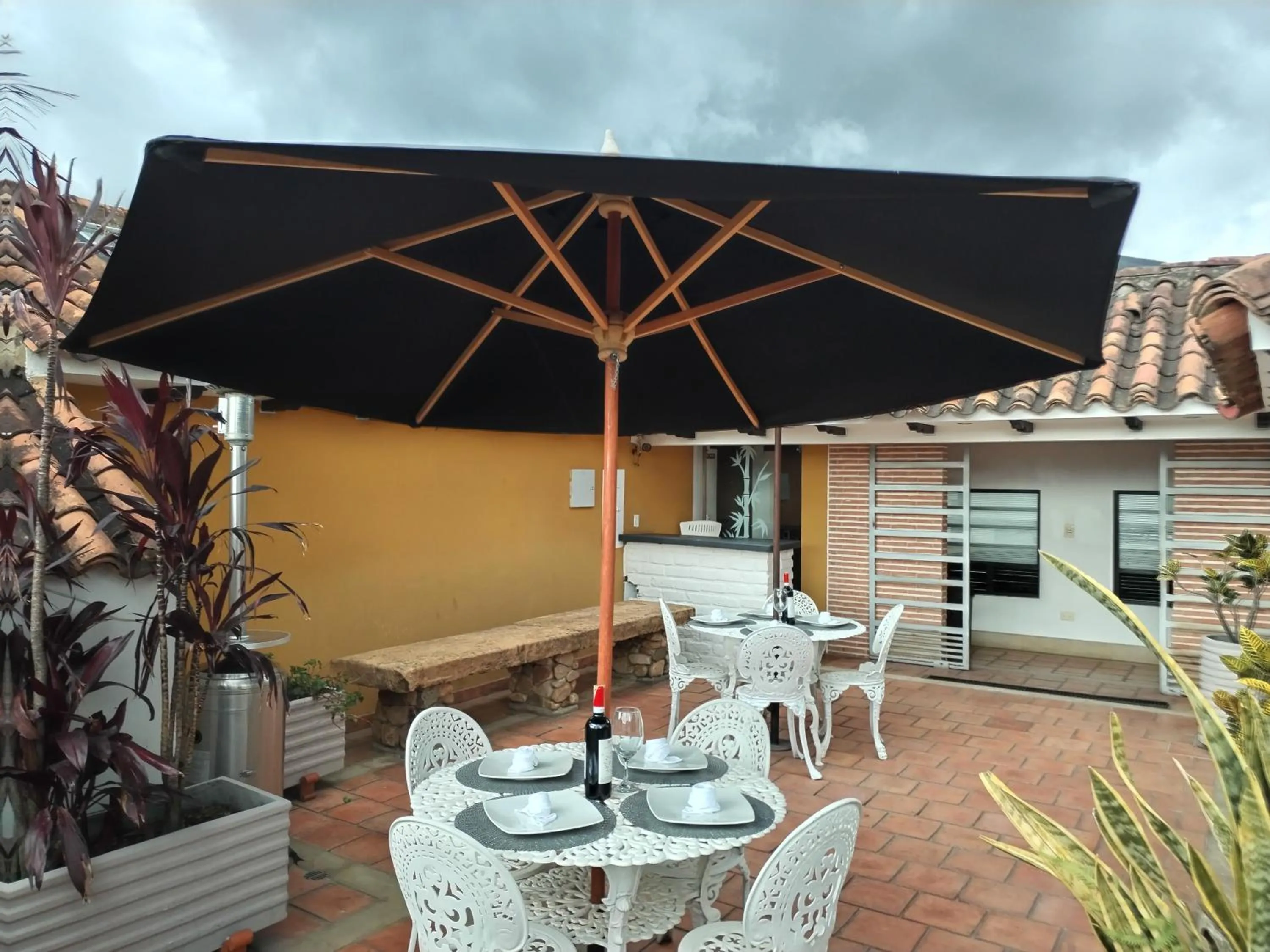 Balcony/Terrace in Santa Maria de Leyva hotel boutique