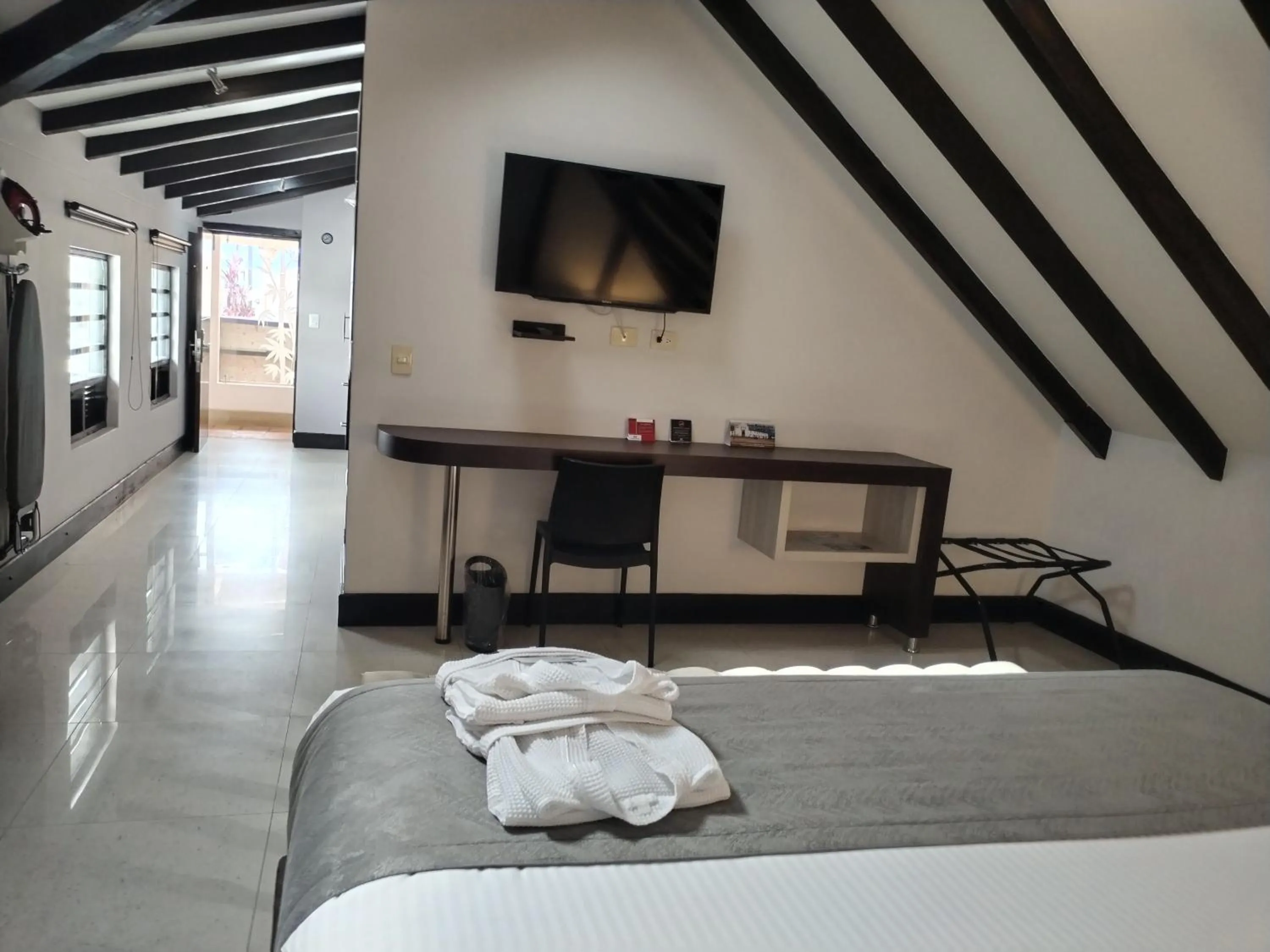 TV and multimedia, Bed in Santa Maria de Leyva hotel boutique