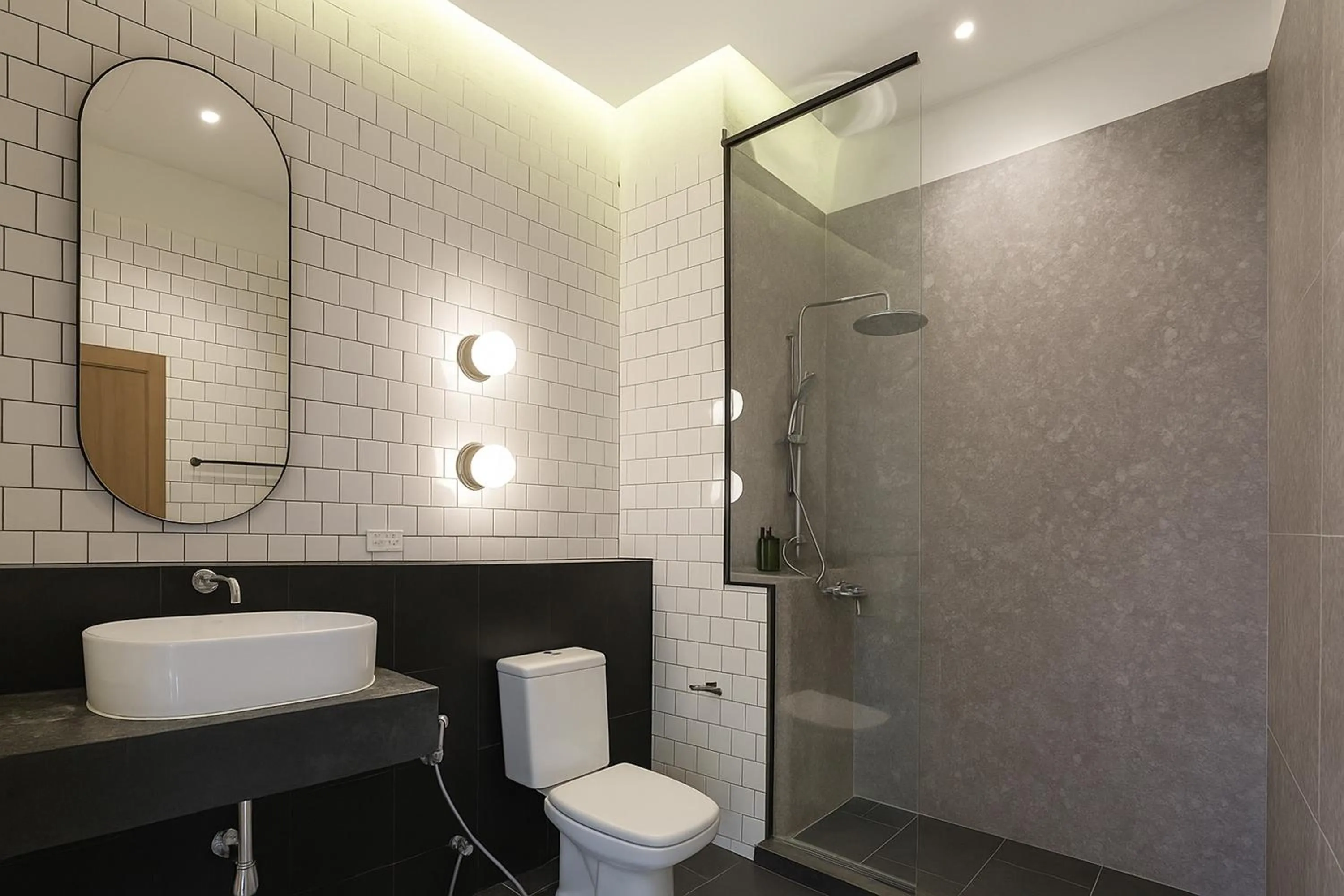 Shower in Our Nomad Boutique Hostel