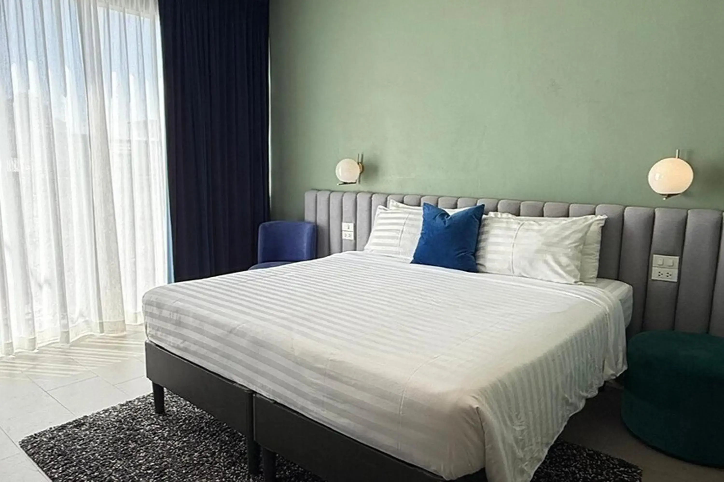 Bed in Our Nomad Boutique Hostel Bed in Our Nomad Boutique Hostel