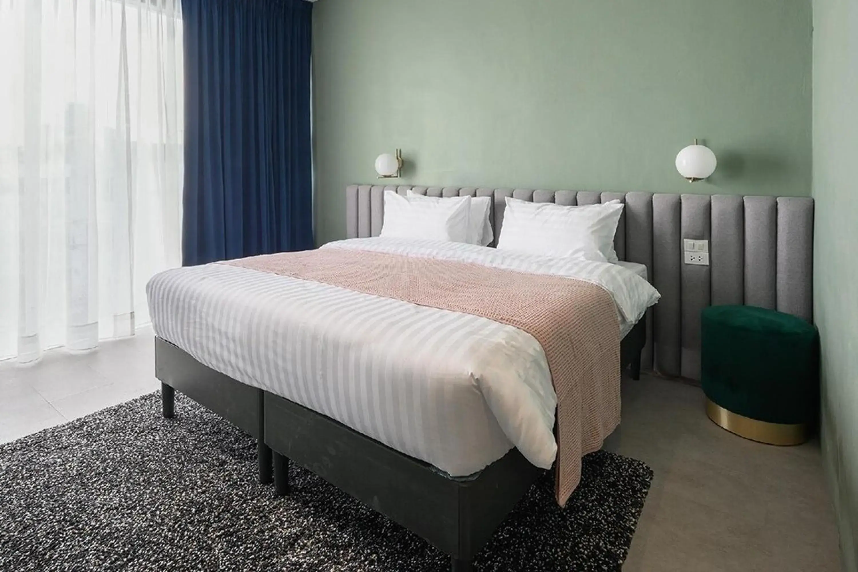 Bed in Our Nomad Boutique Hostel Bed in Our Nomad Boutique Hostel