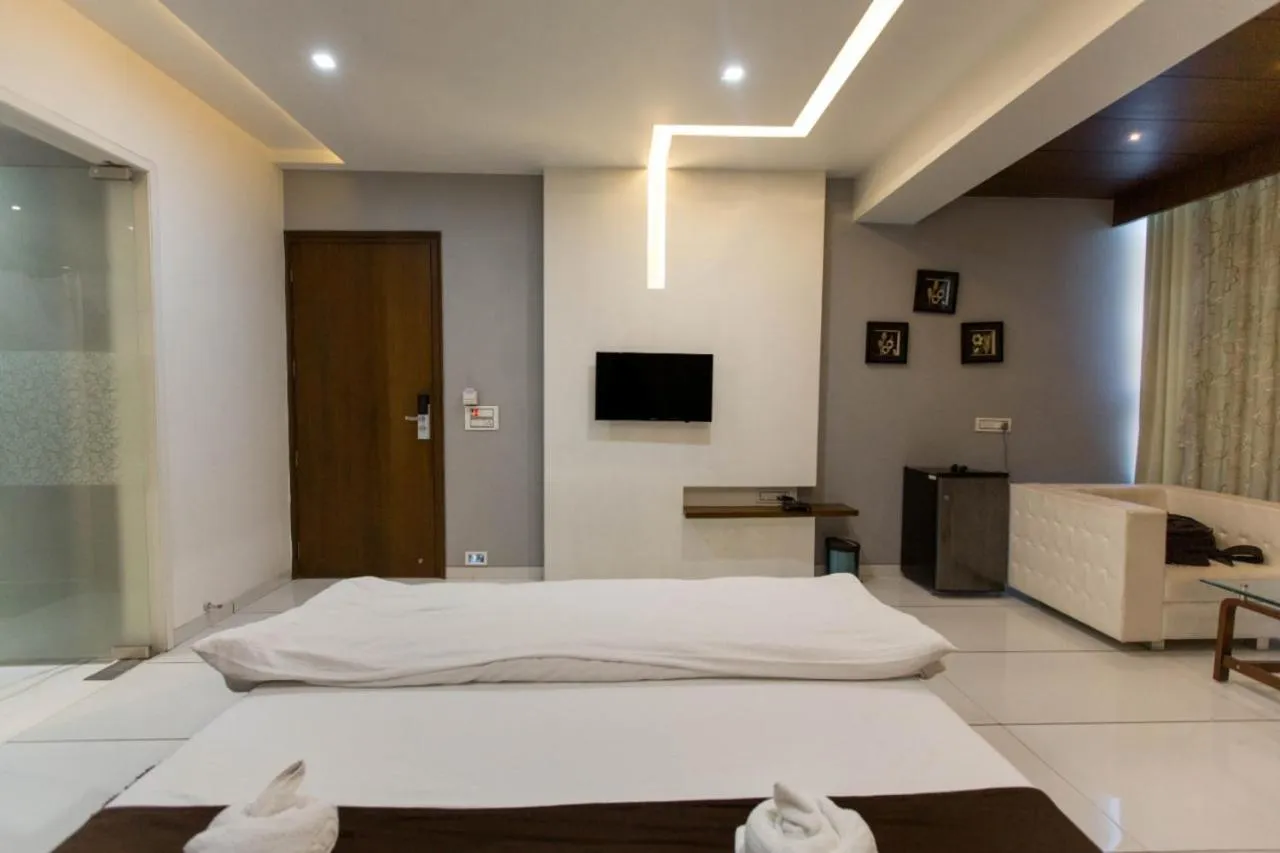 Bed in Hotel Fun City