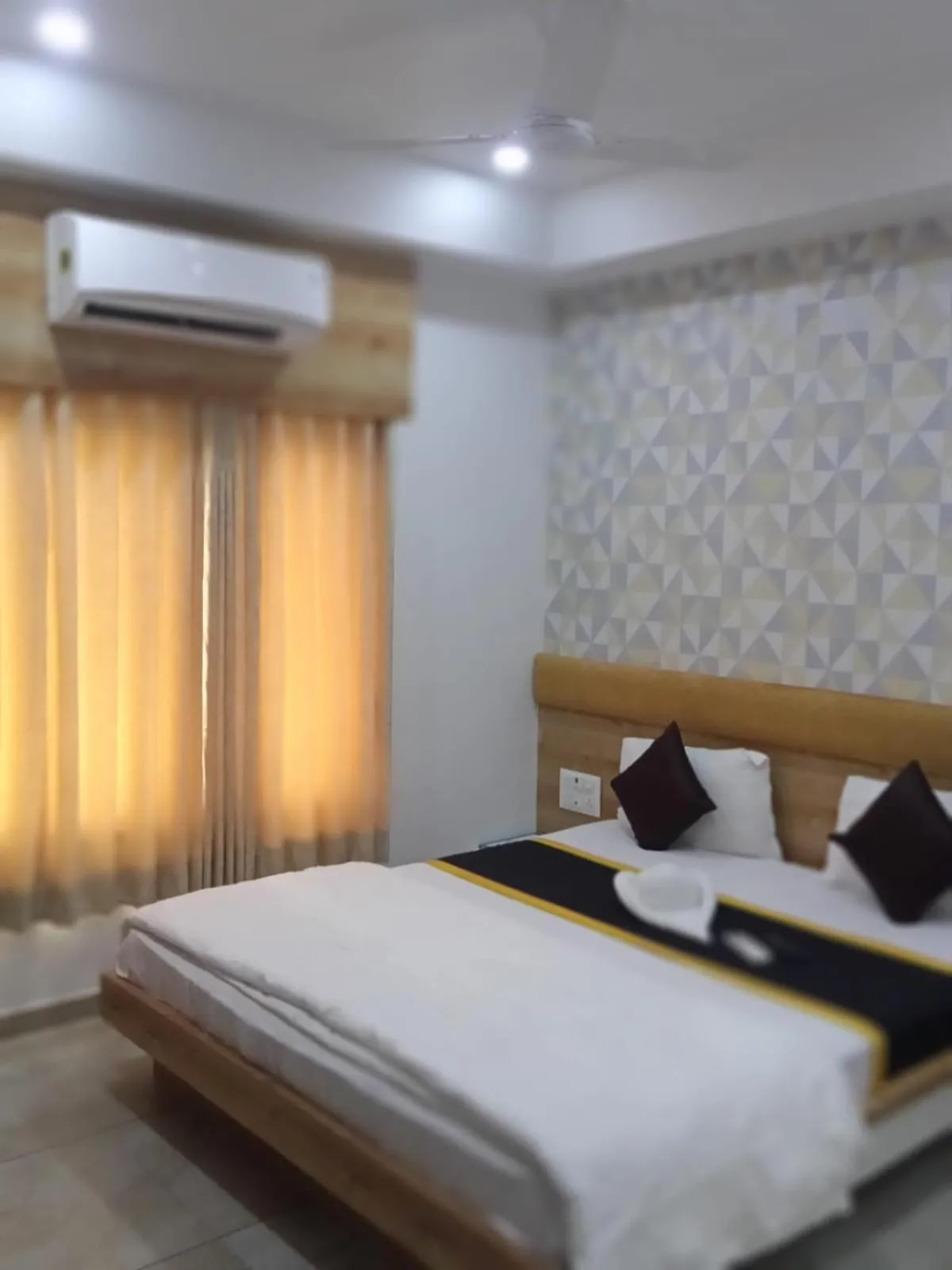 Bed in Hotel Fun City