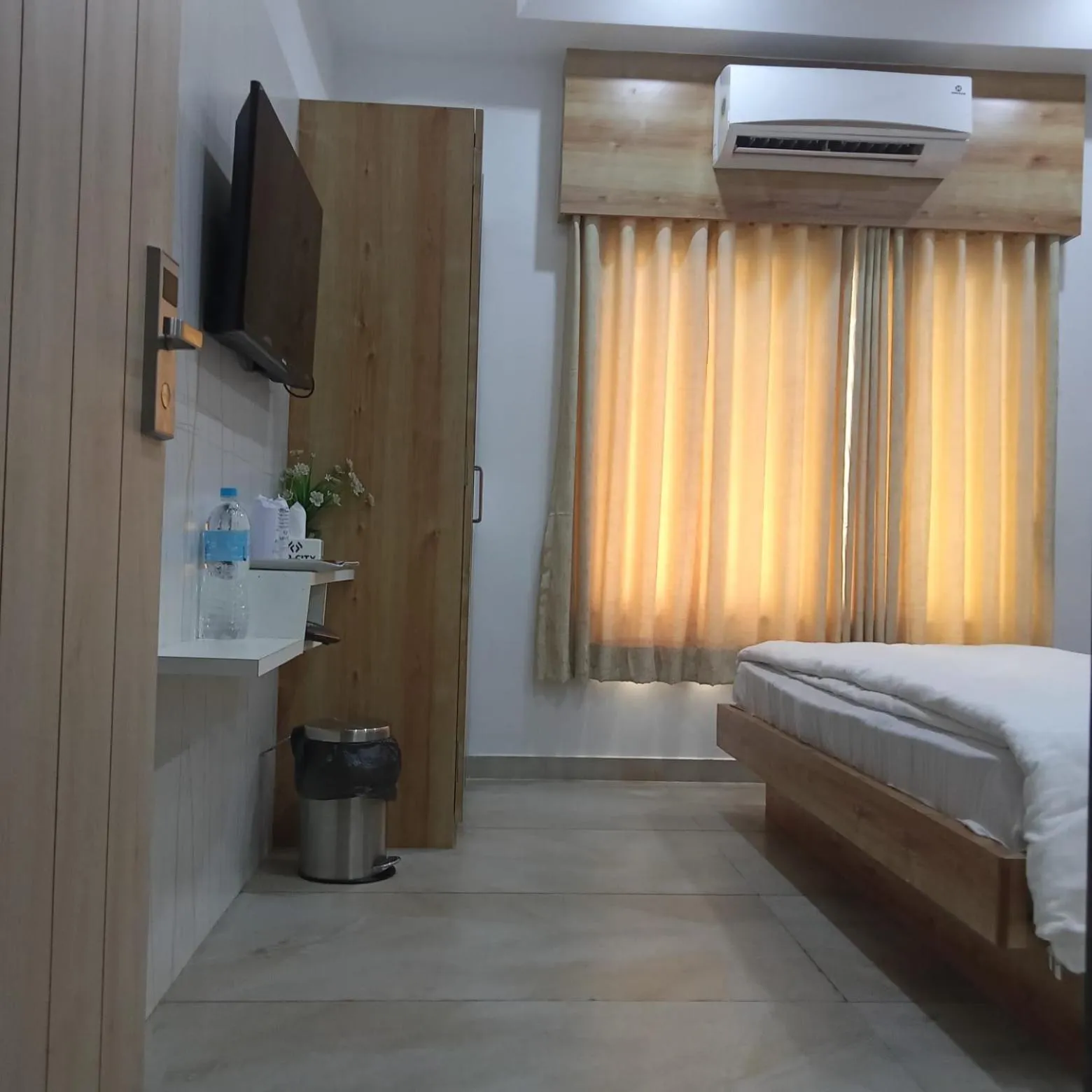 Bed in Hotel Fun City