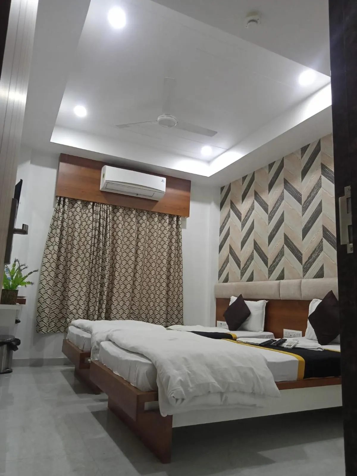 Bed in Hotel Fun City