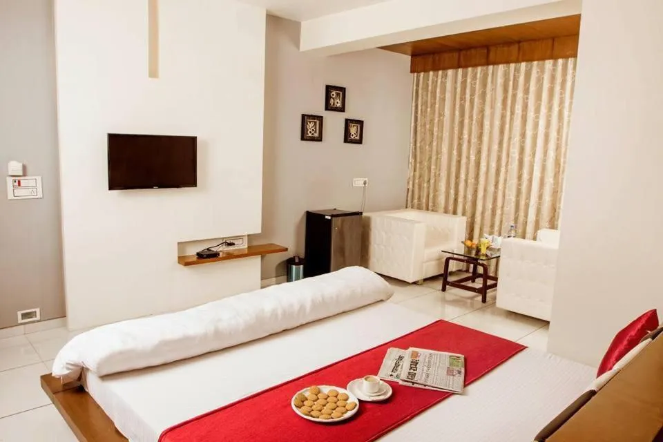 Bed in Hotel Fun City