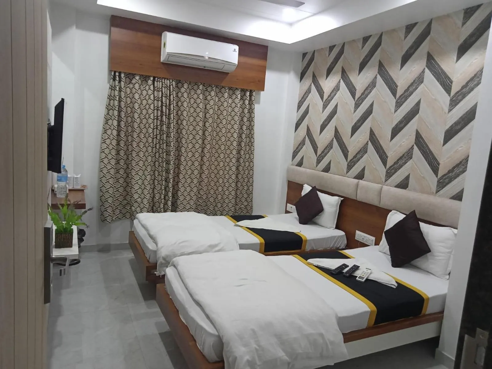 Bed in Hotel Fun City