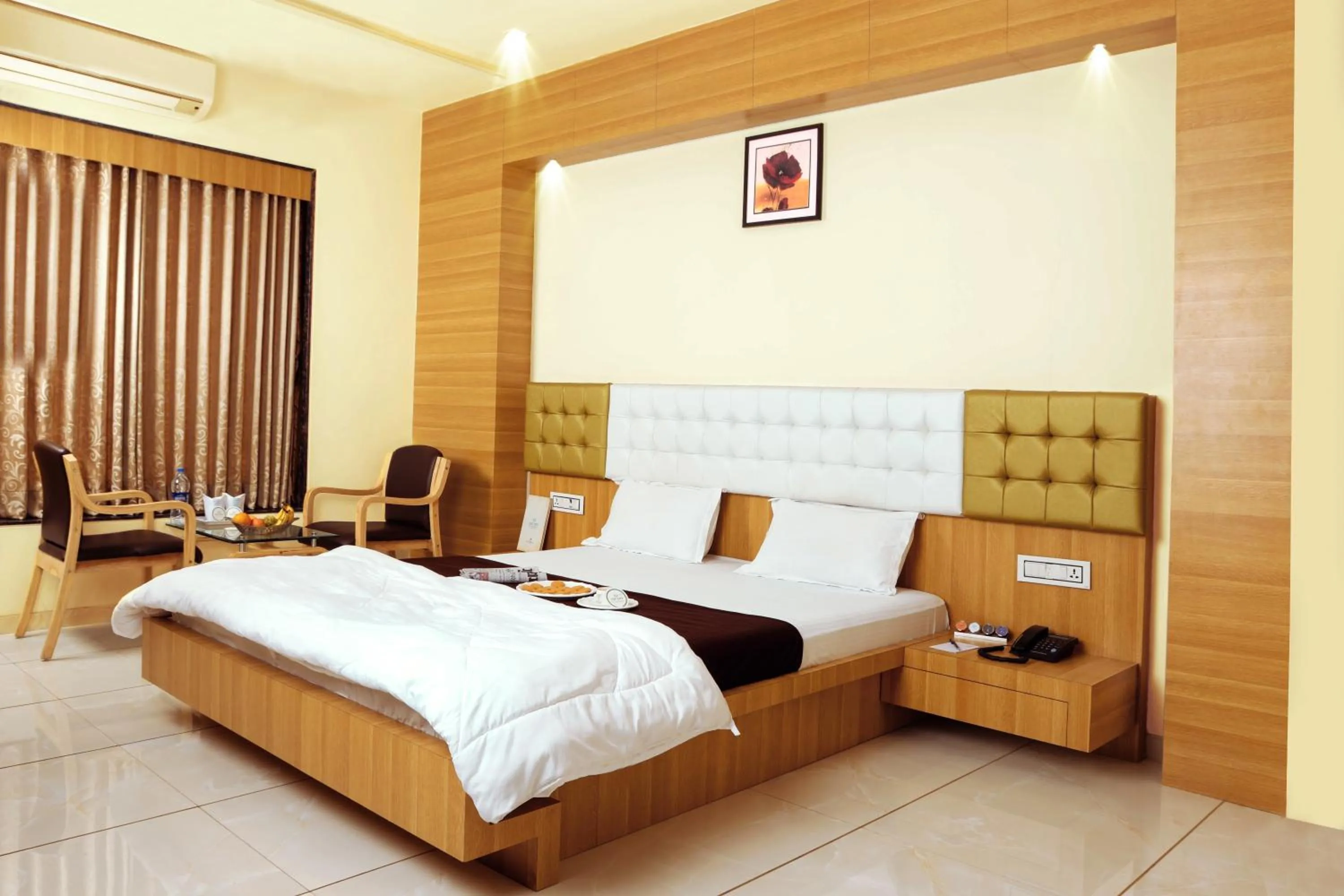 Bed in Hotel Fun City