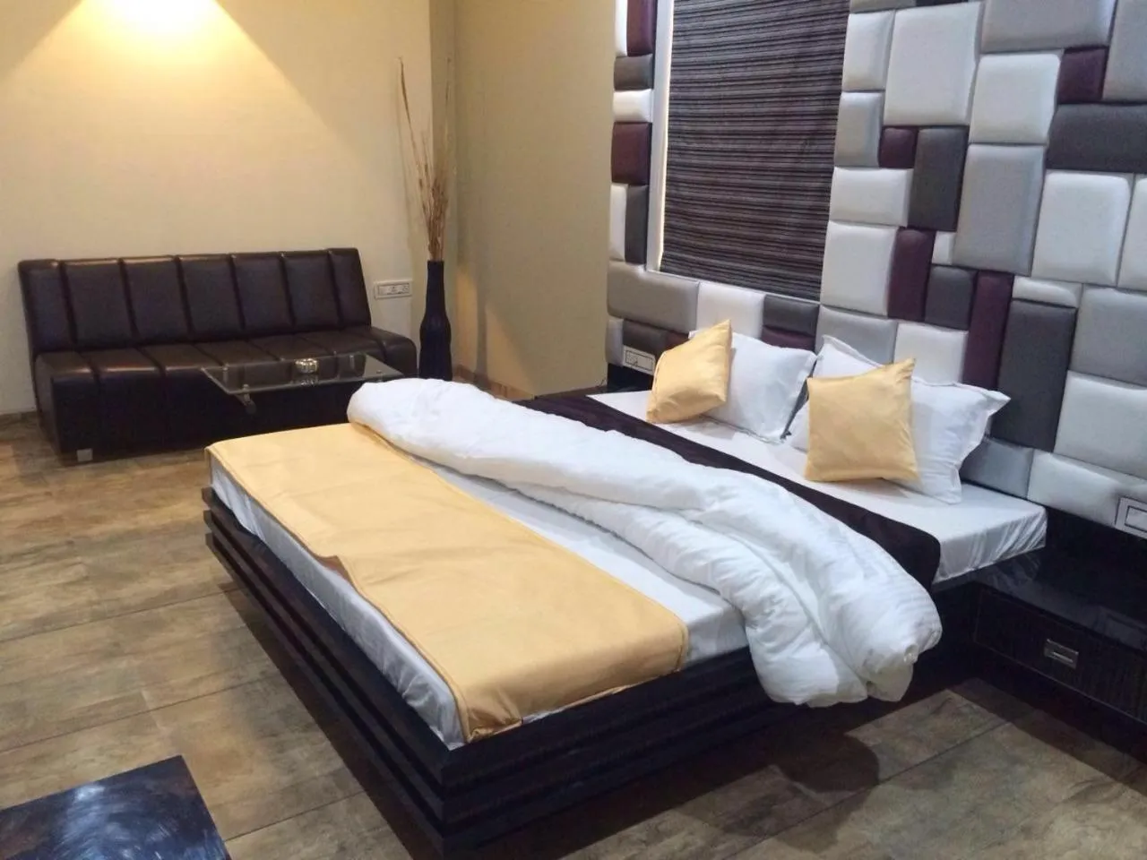 Bed in Hotel Fun City