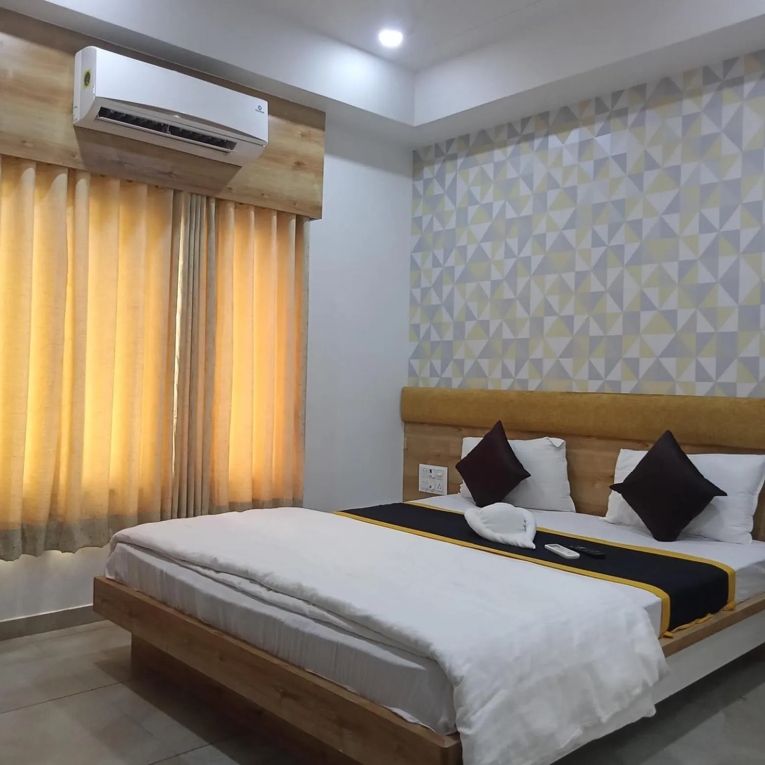 Bed in Hotel Fun City