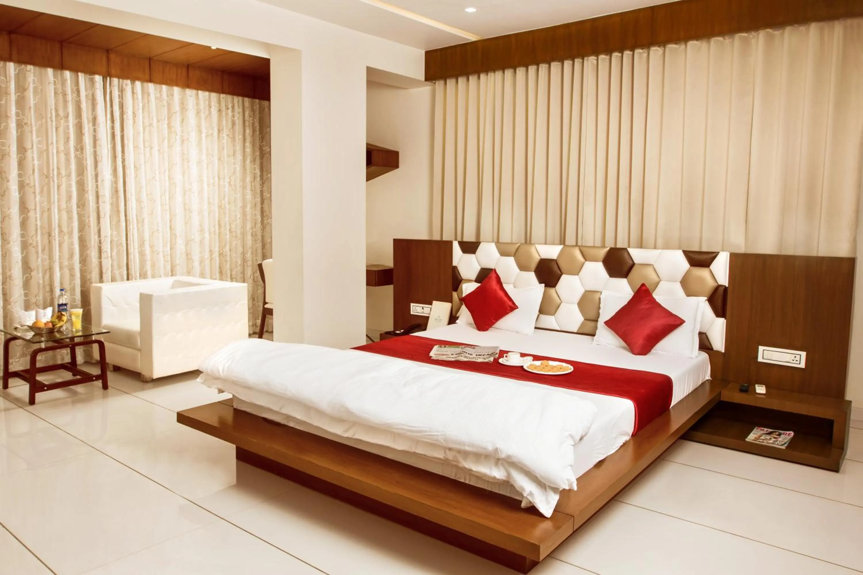 Bed in Hotel Fun City