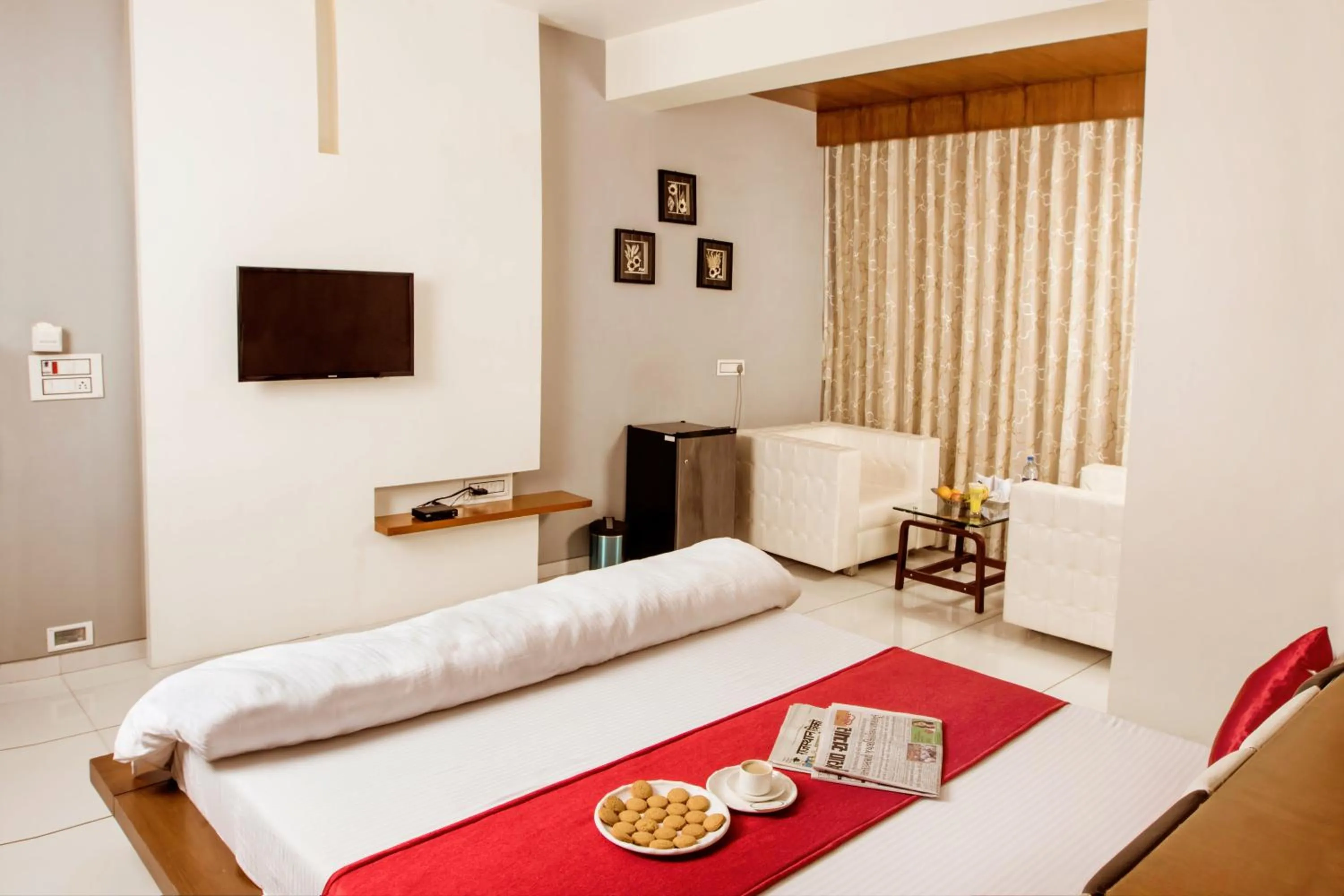 Bed in Hotel Fun City