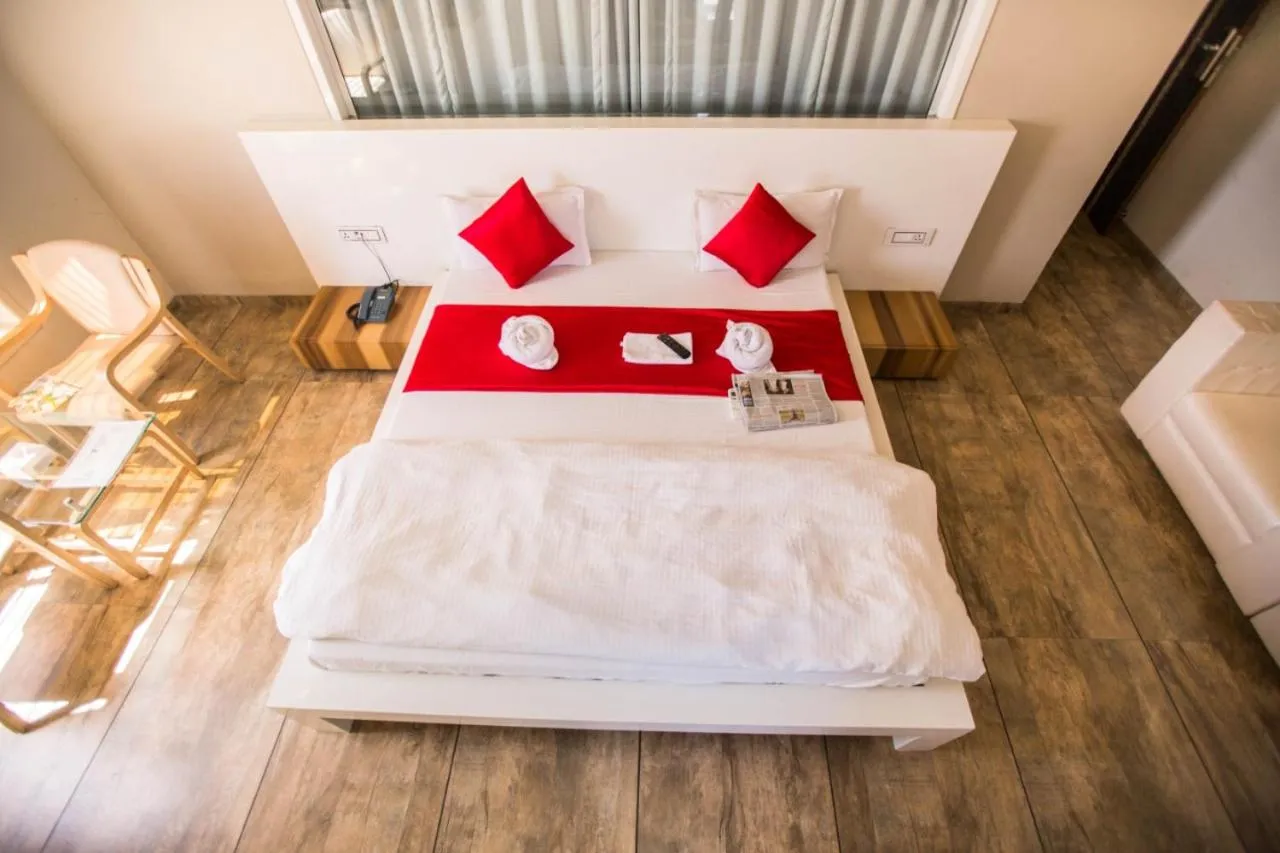 Bed in Hotel Fun City