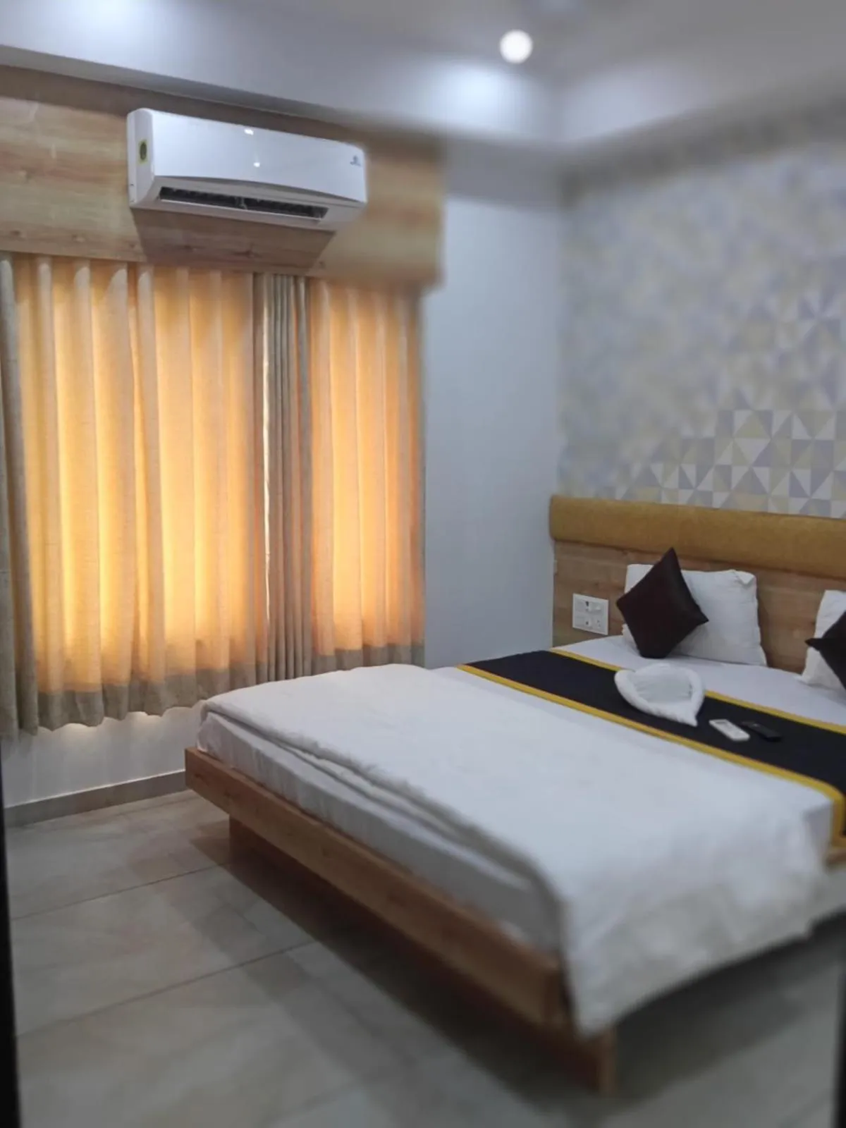 Bed in Hotel Fun City