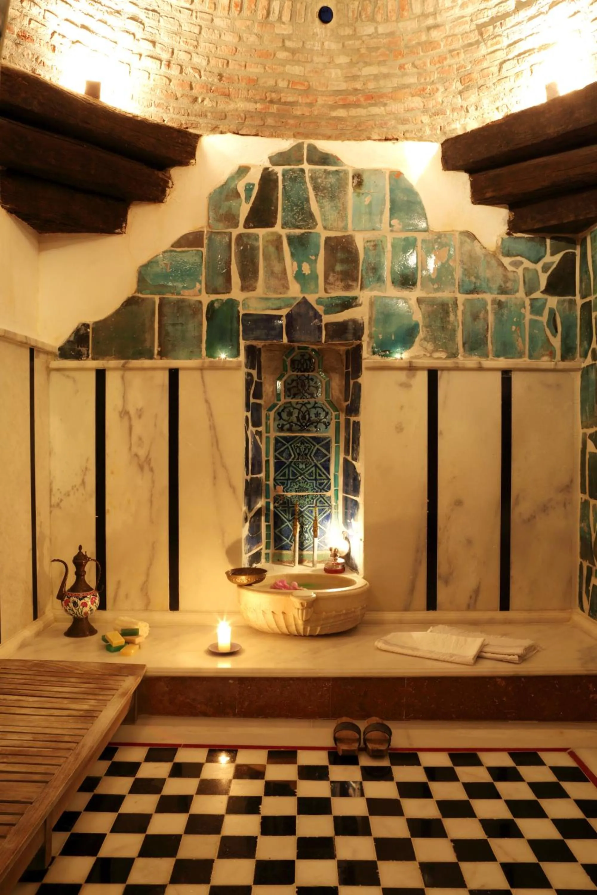 Steam room in Nisanyan Hotel