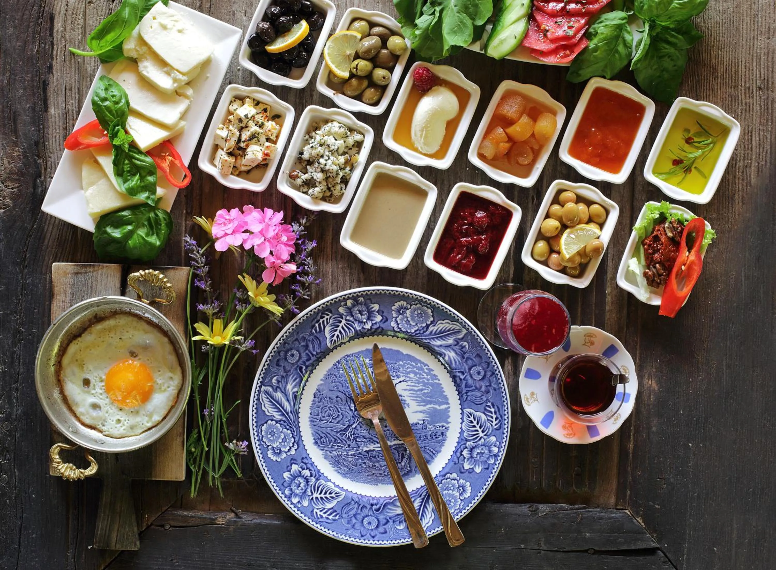 Food close-up in Nisanyan Hotel