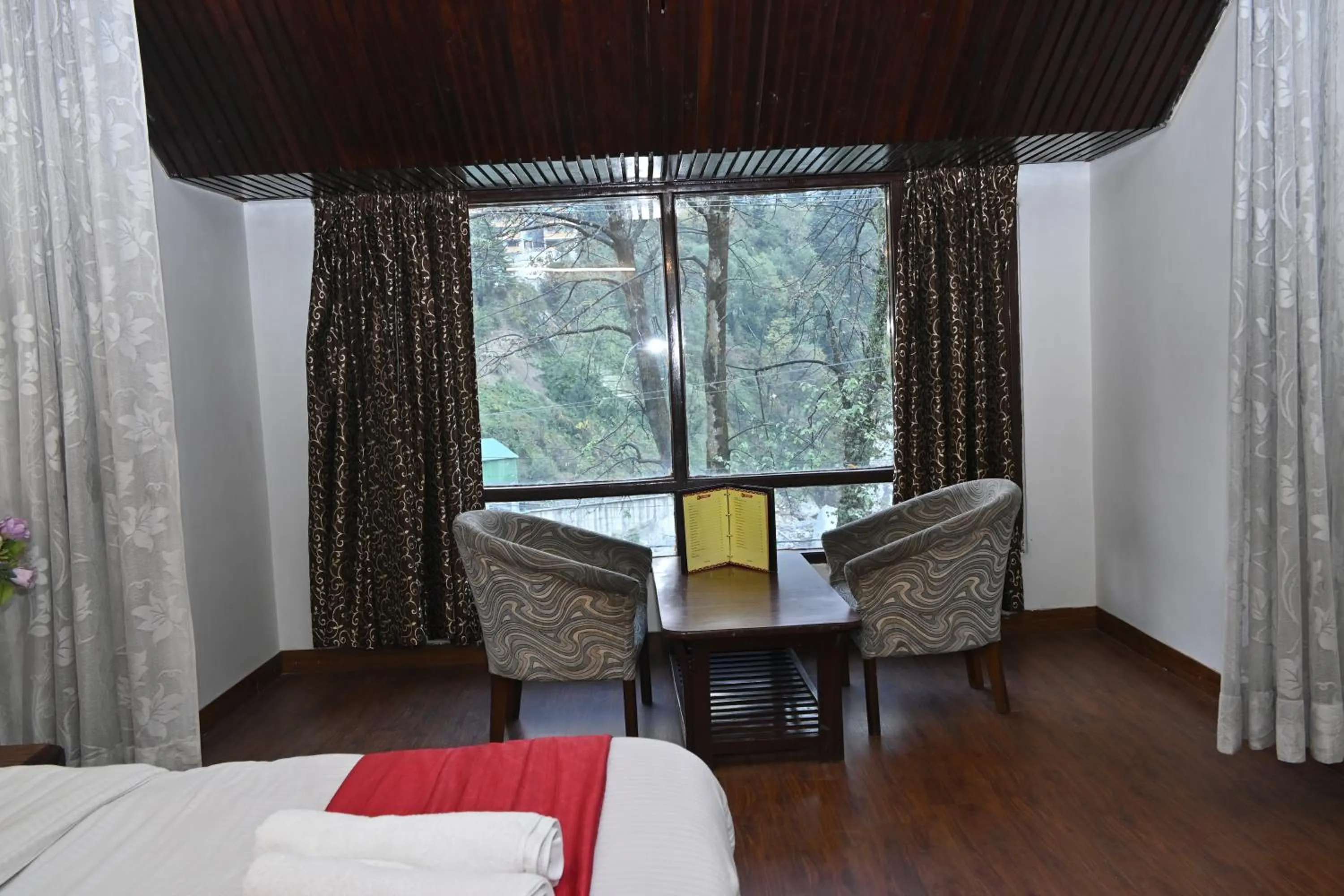 Seating area in Hotel Sitara International