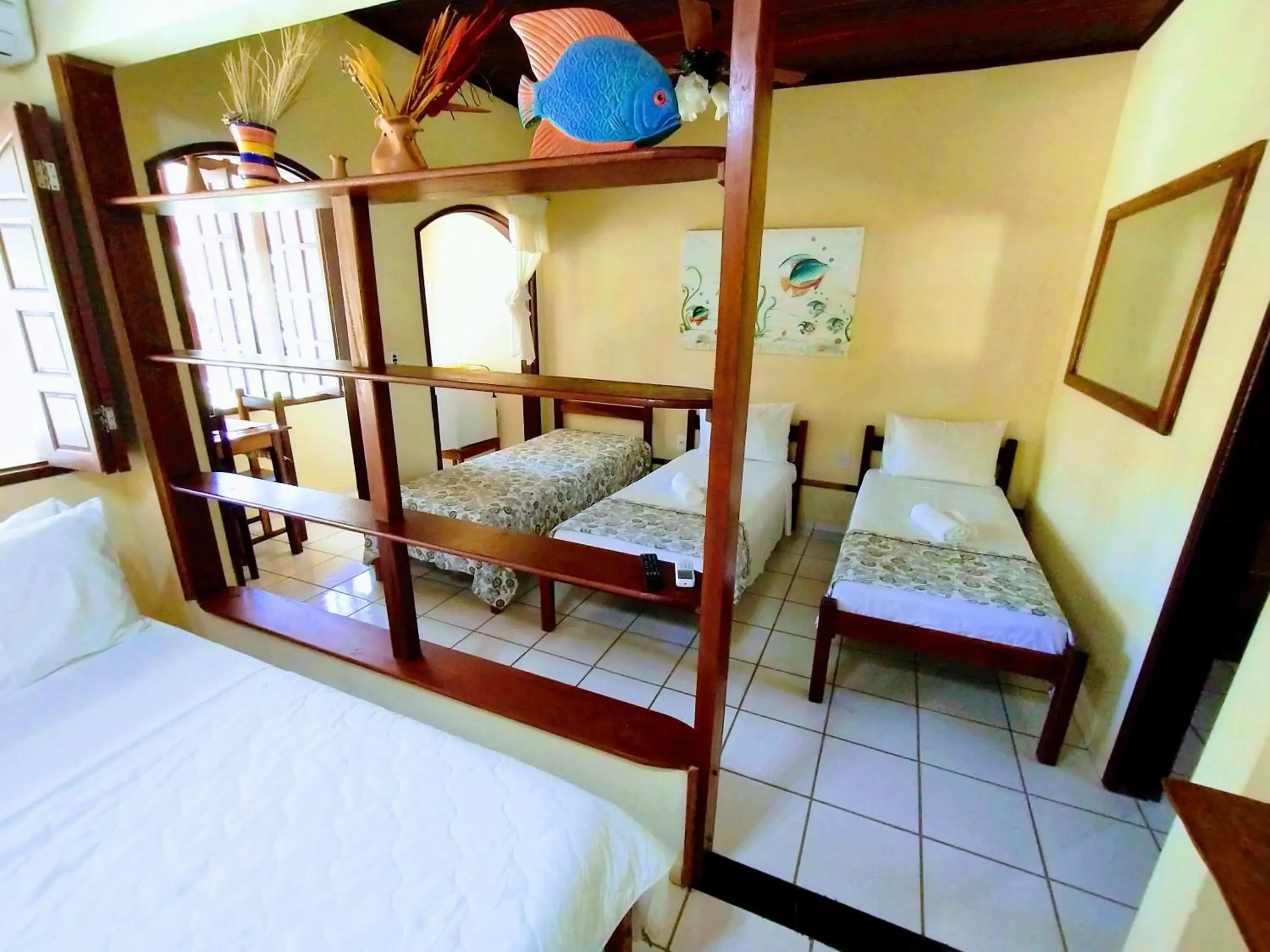 Quadruple Room in Pousada Verdes Mares Quadruple Room in Pousada Verdes Mares