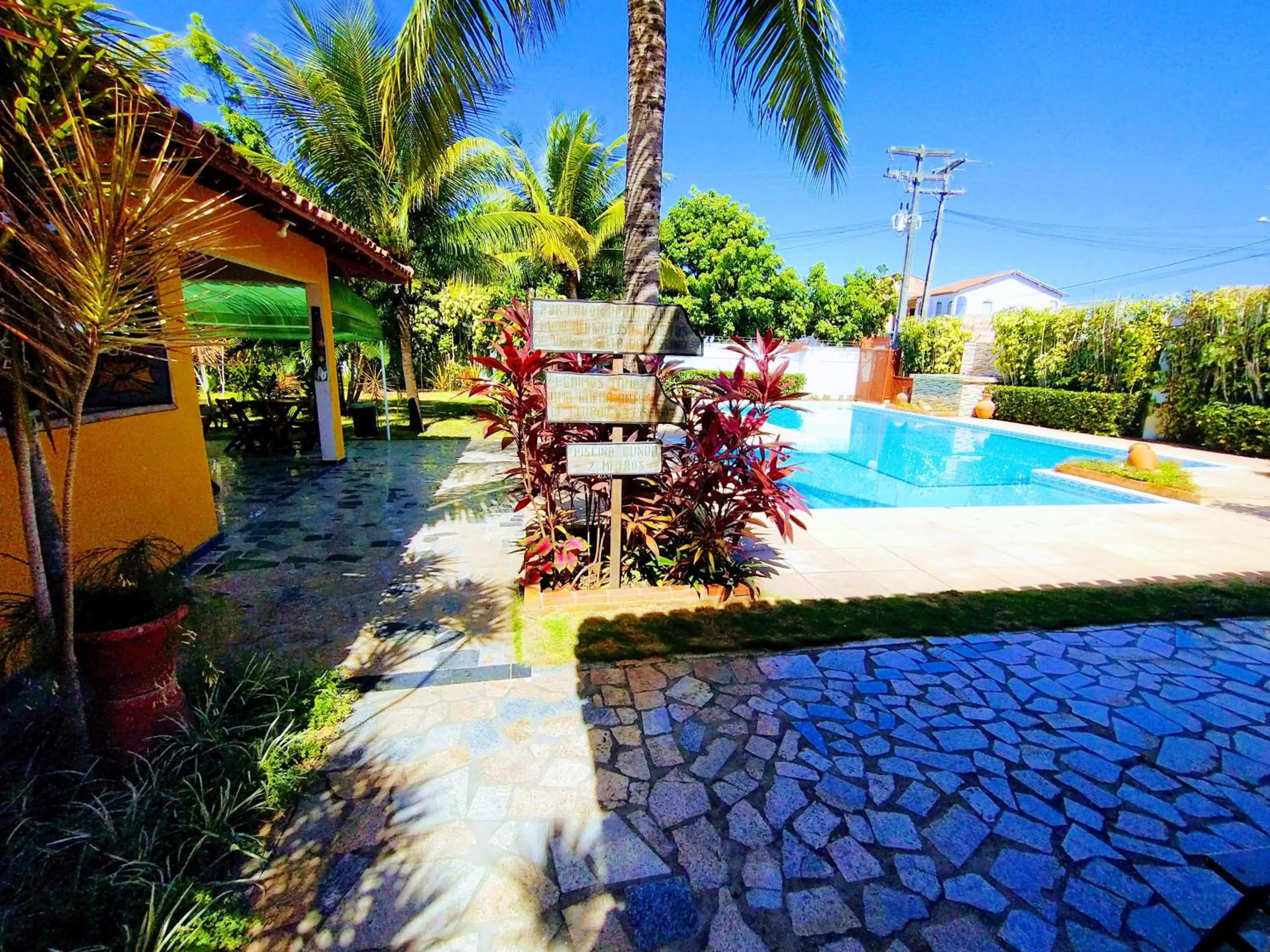 Garden in Pousada Verdes Mares