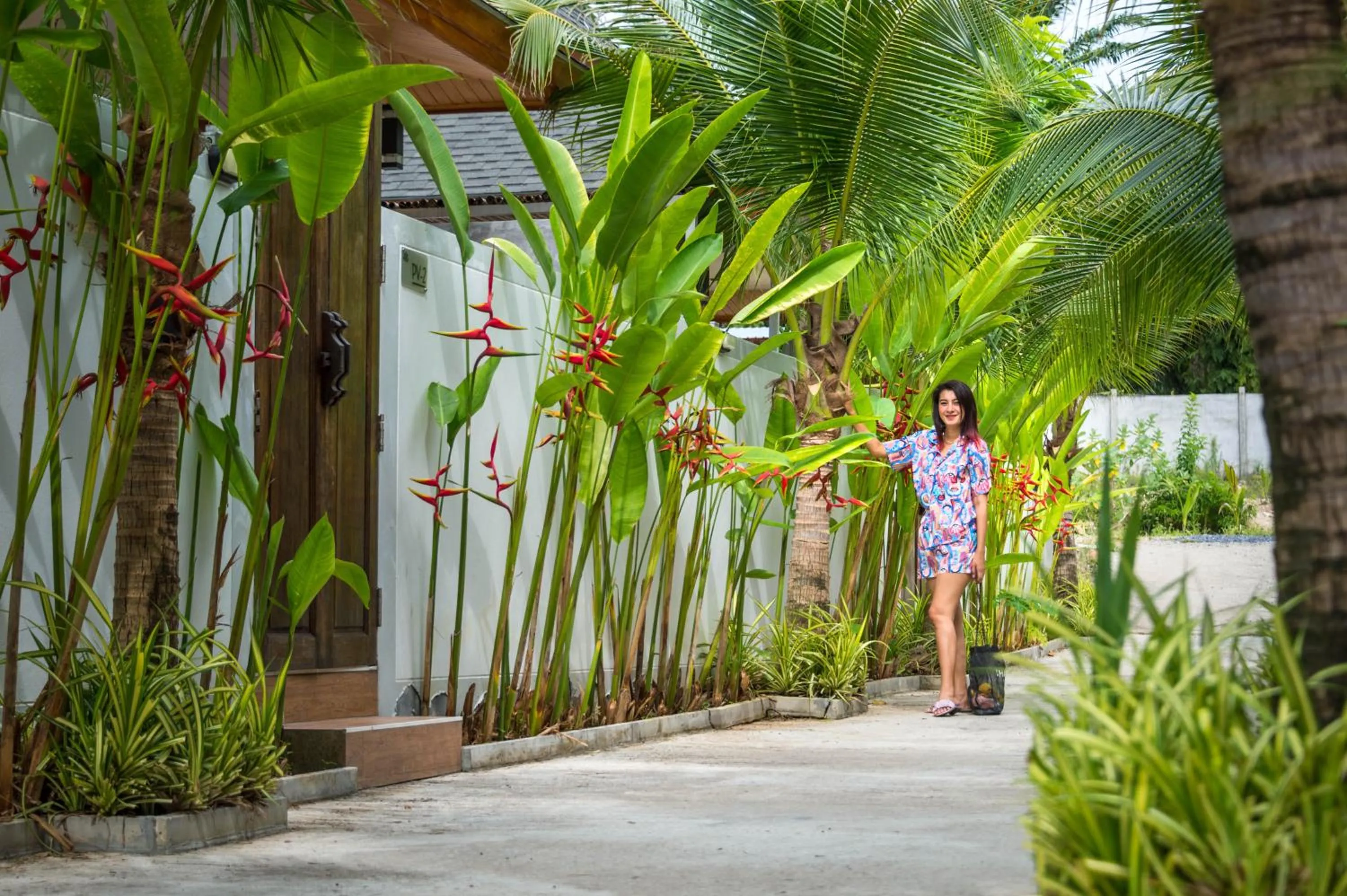 Garden in Amadha Villas Retreat 