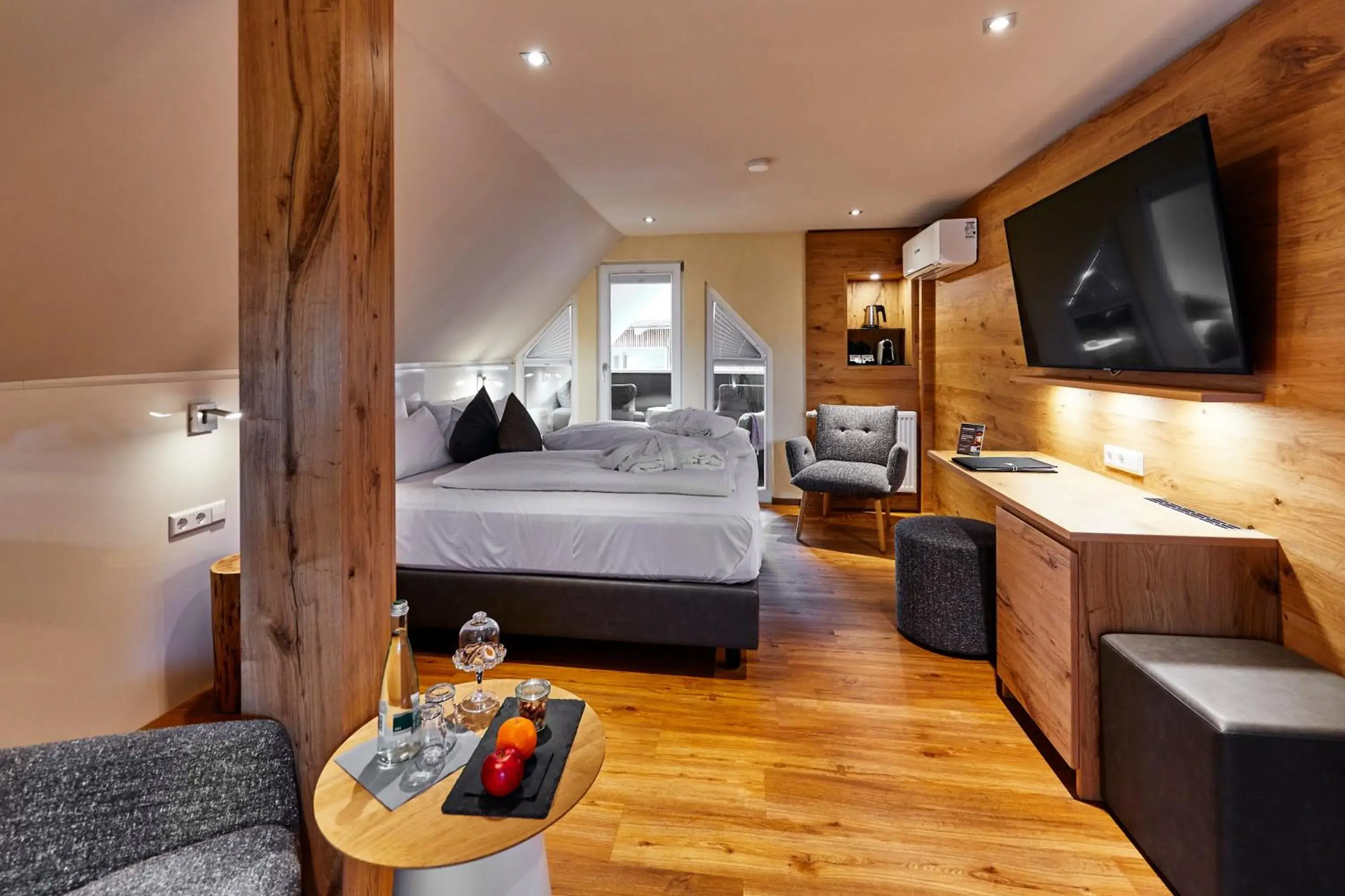 Suite Deluxe with Air Conditioning in Die Reichsstadt - Hotel Spa und Restaurant Suite Deluxe with Air Conditioning in Die Reichsstadt - Hotel Spa und Restaurant