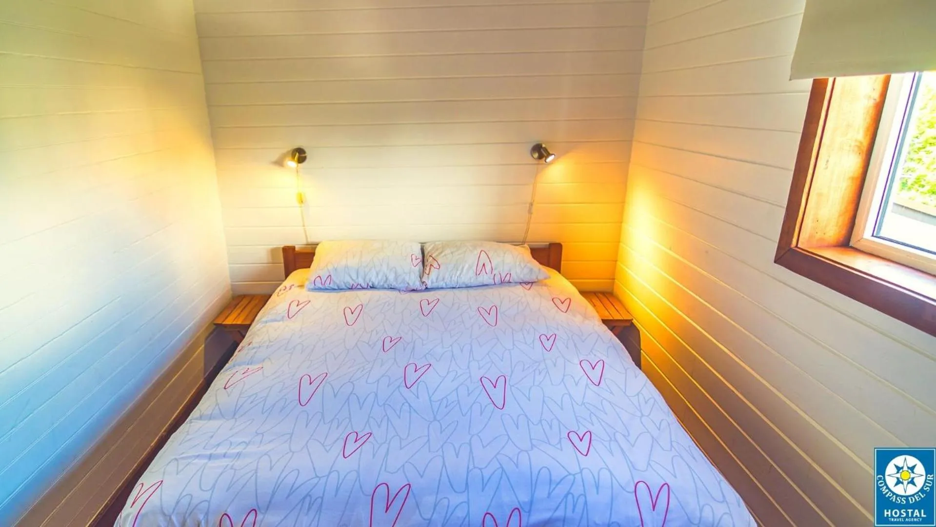 Bed in Hostal Compass del Sur
