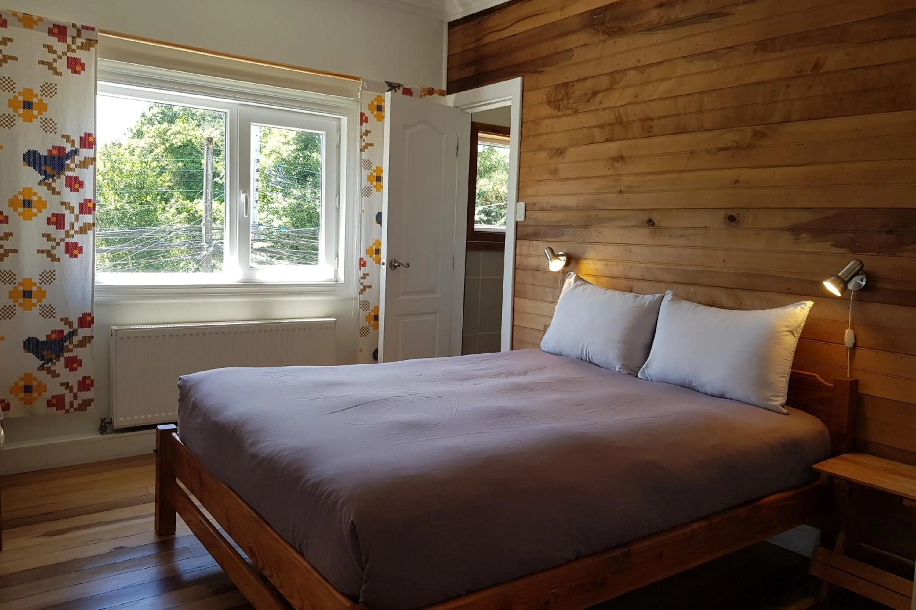 Bed in Hostal Compass del Sur