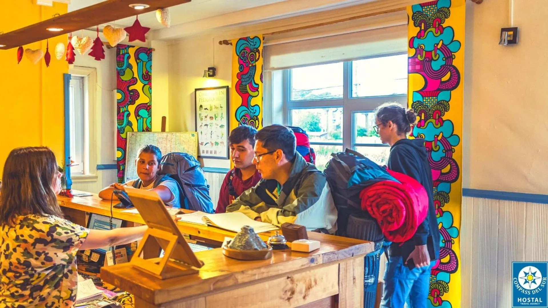 People in Hostal Compass del Sur