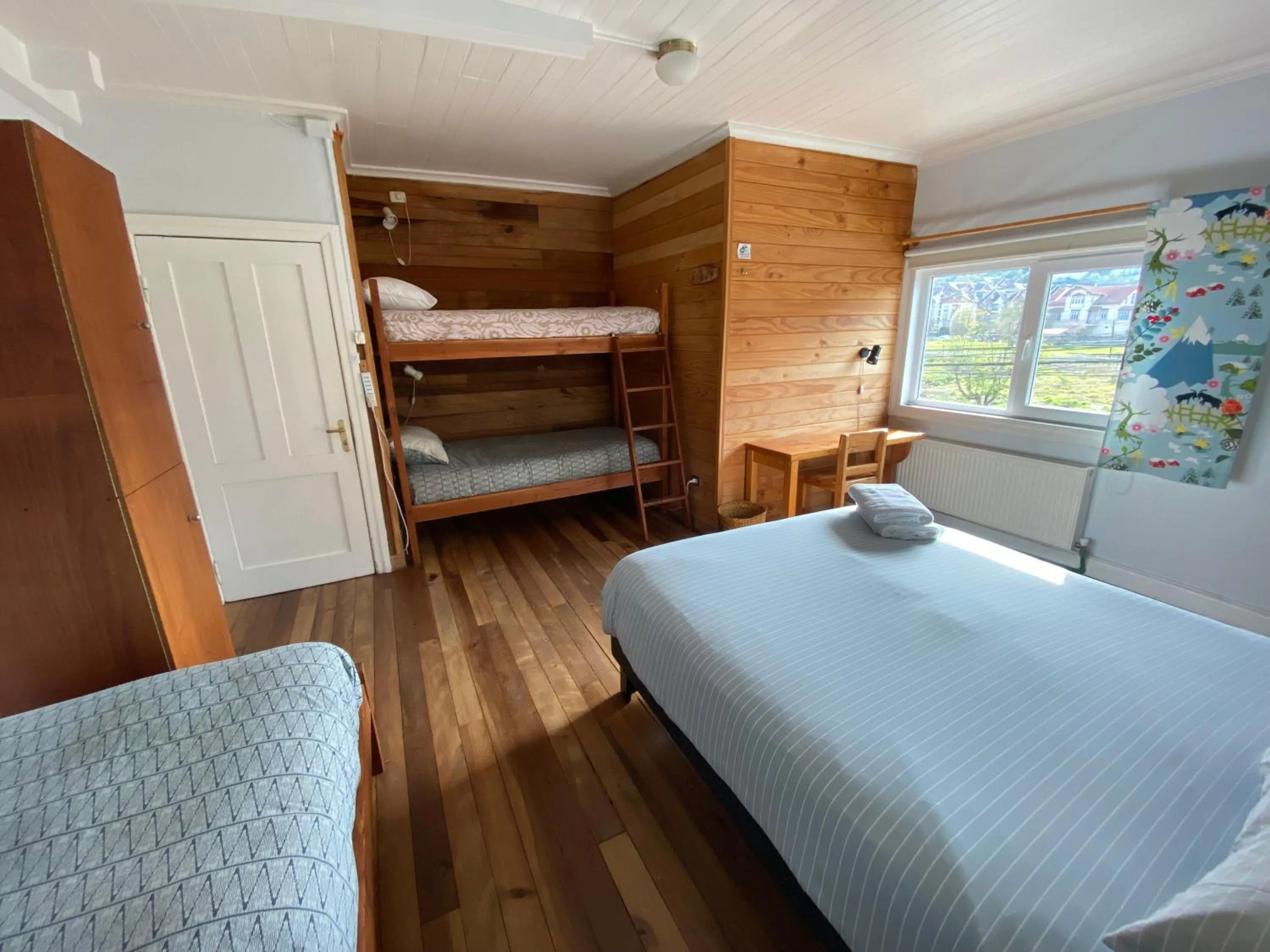 Bed in Hostal Compass del Sur