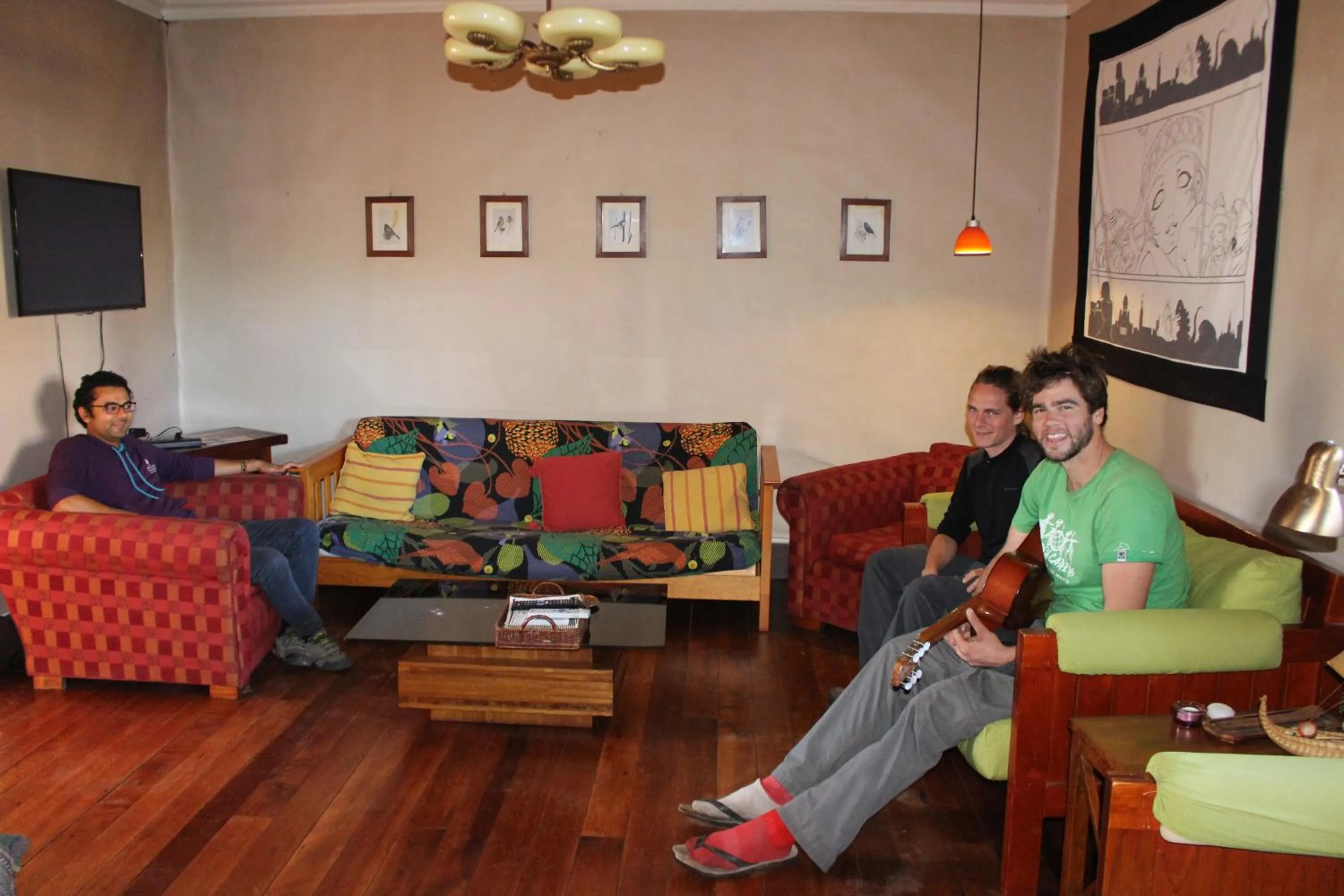 Guests in Hostal Compass del Sur