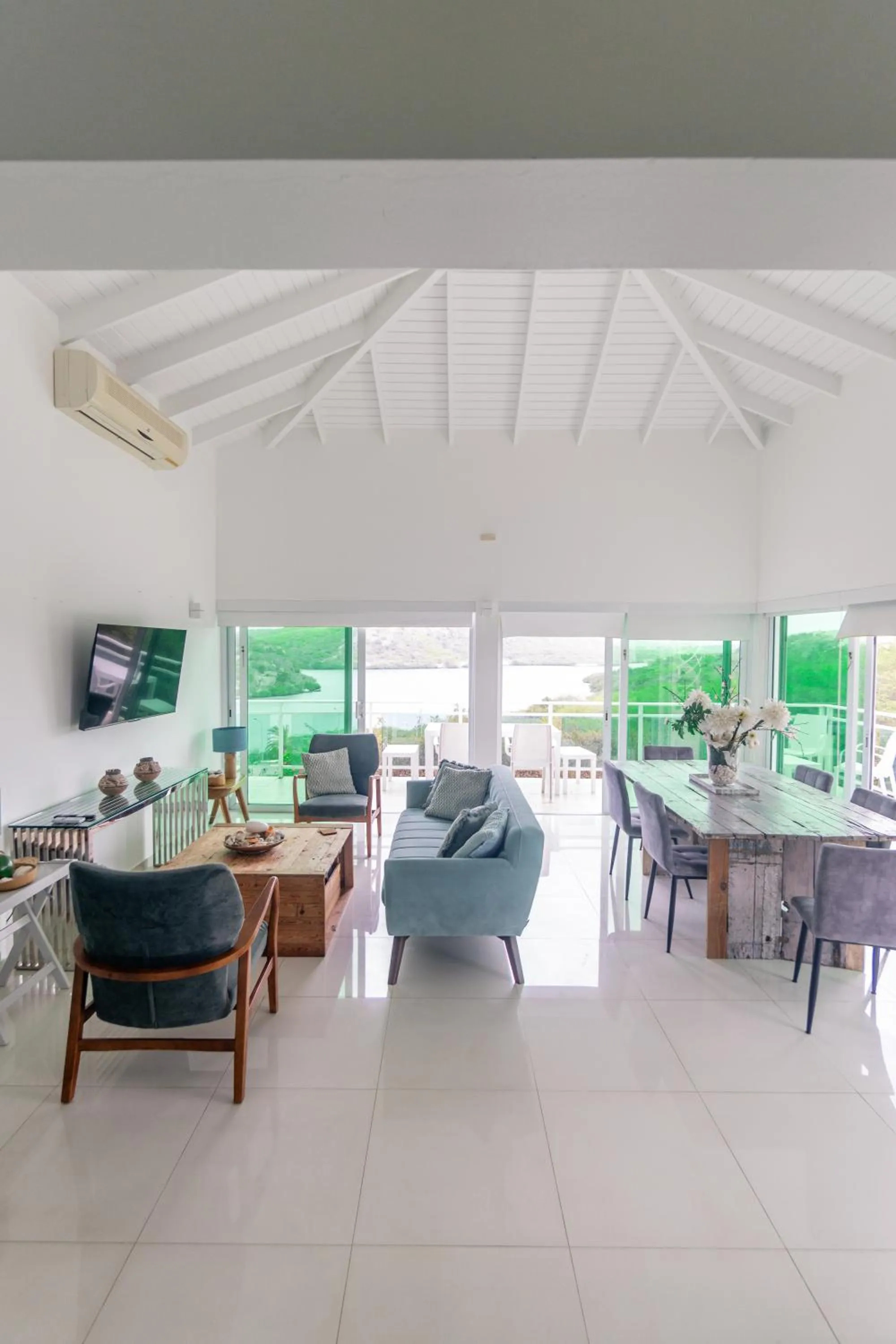 Living room in Piscadera Harbour Village
