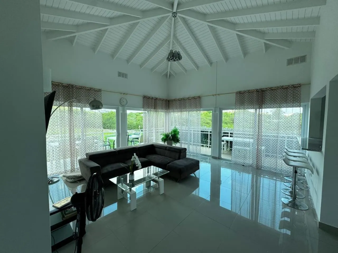 Living room in Piscadera Harbour Village