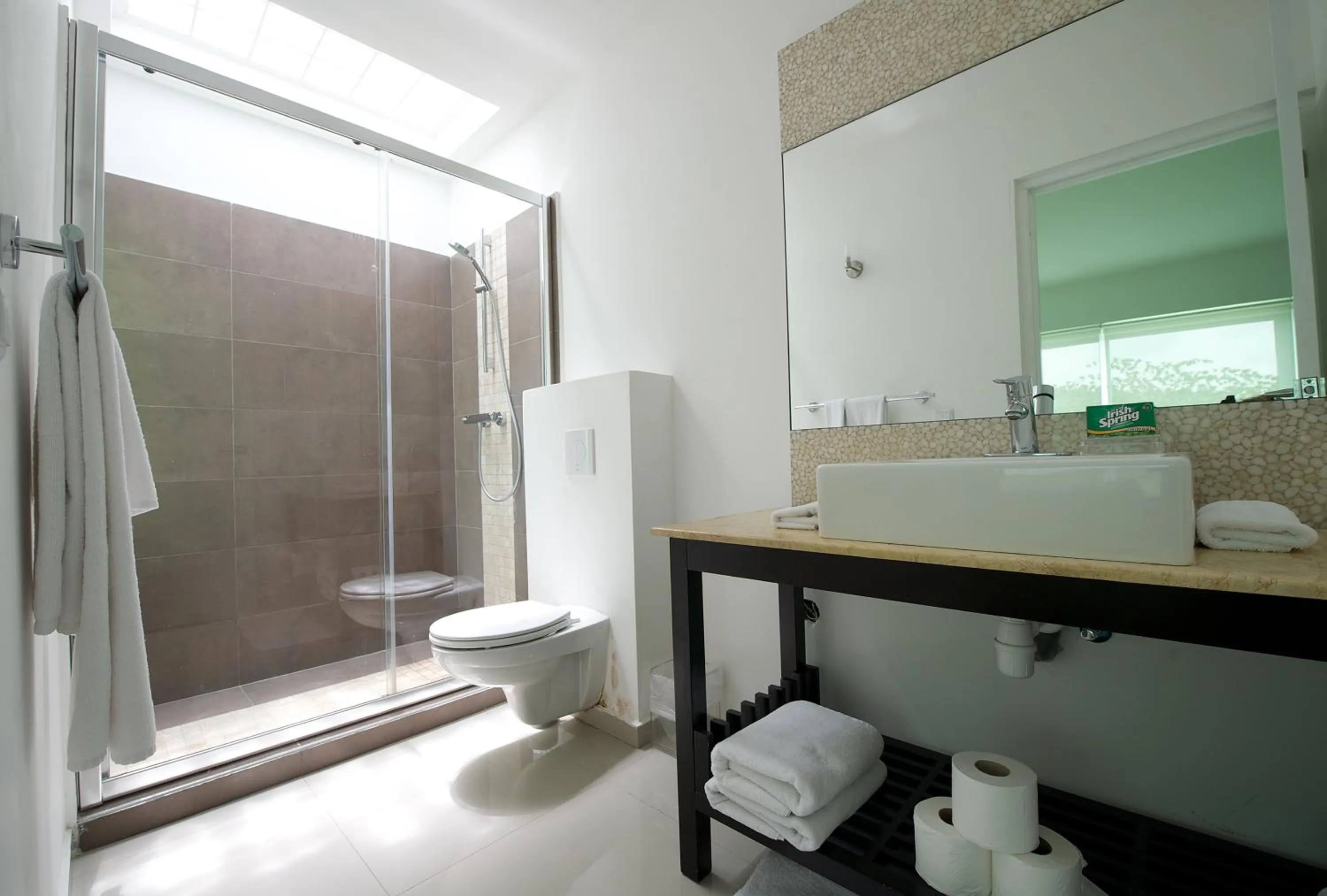 Toilet in Piscadera Harbour Village