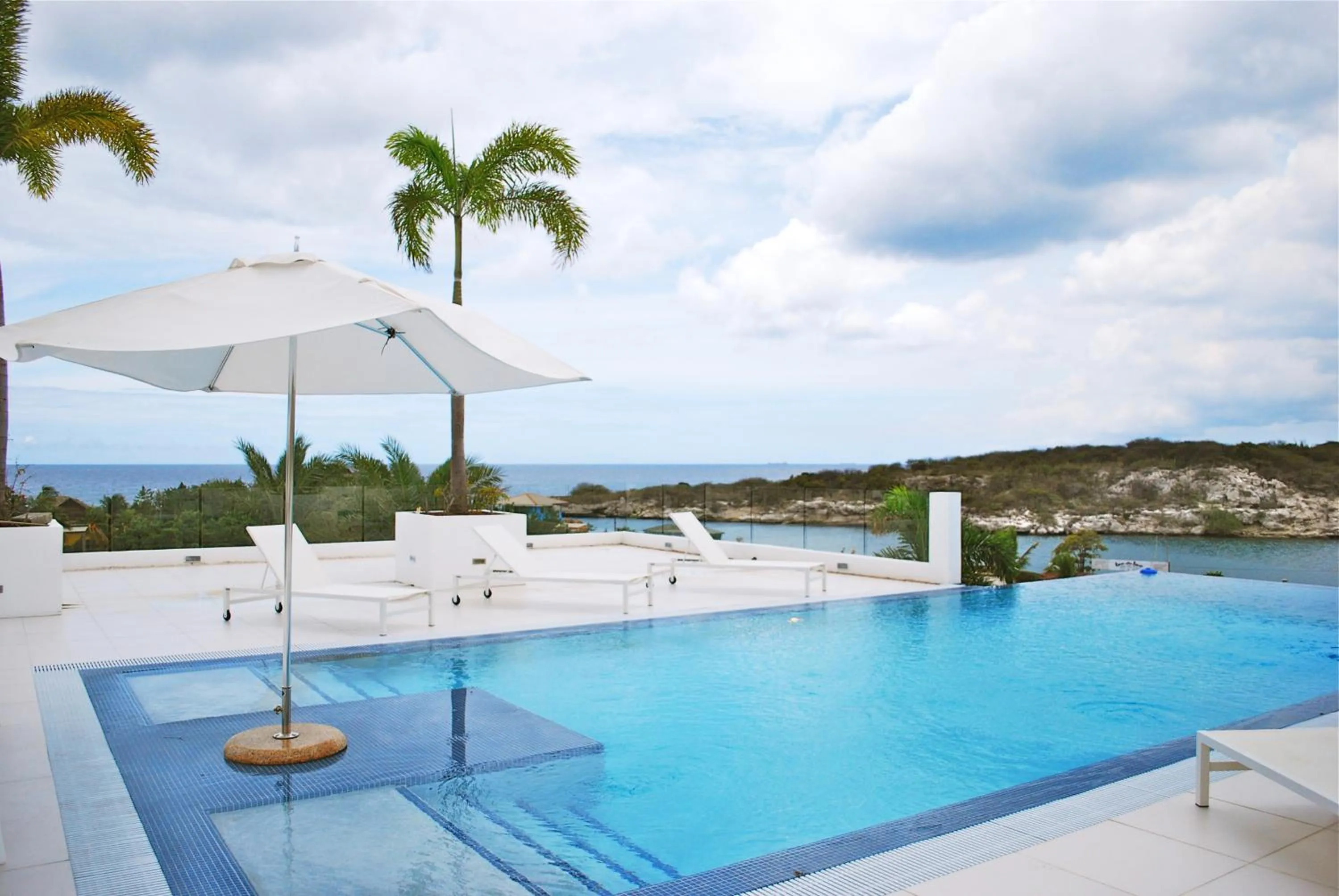Pool view in Piscadera Harbour Village