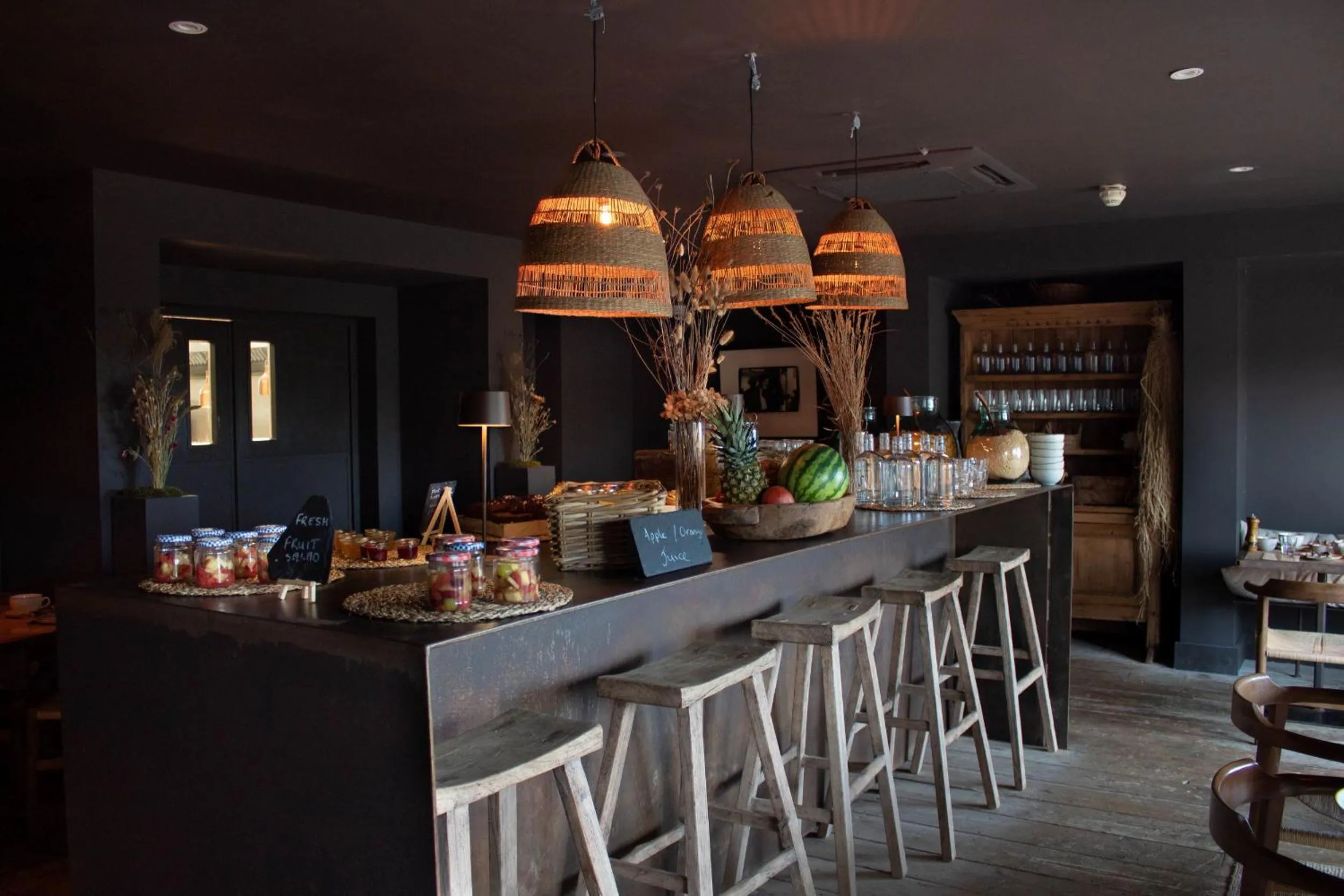 Breakfast in Fiddle + Bow Hotel